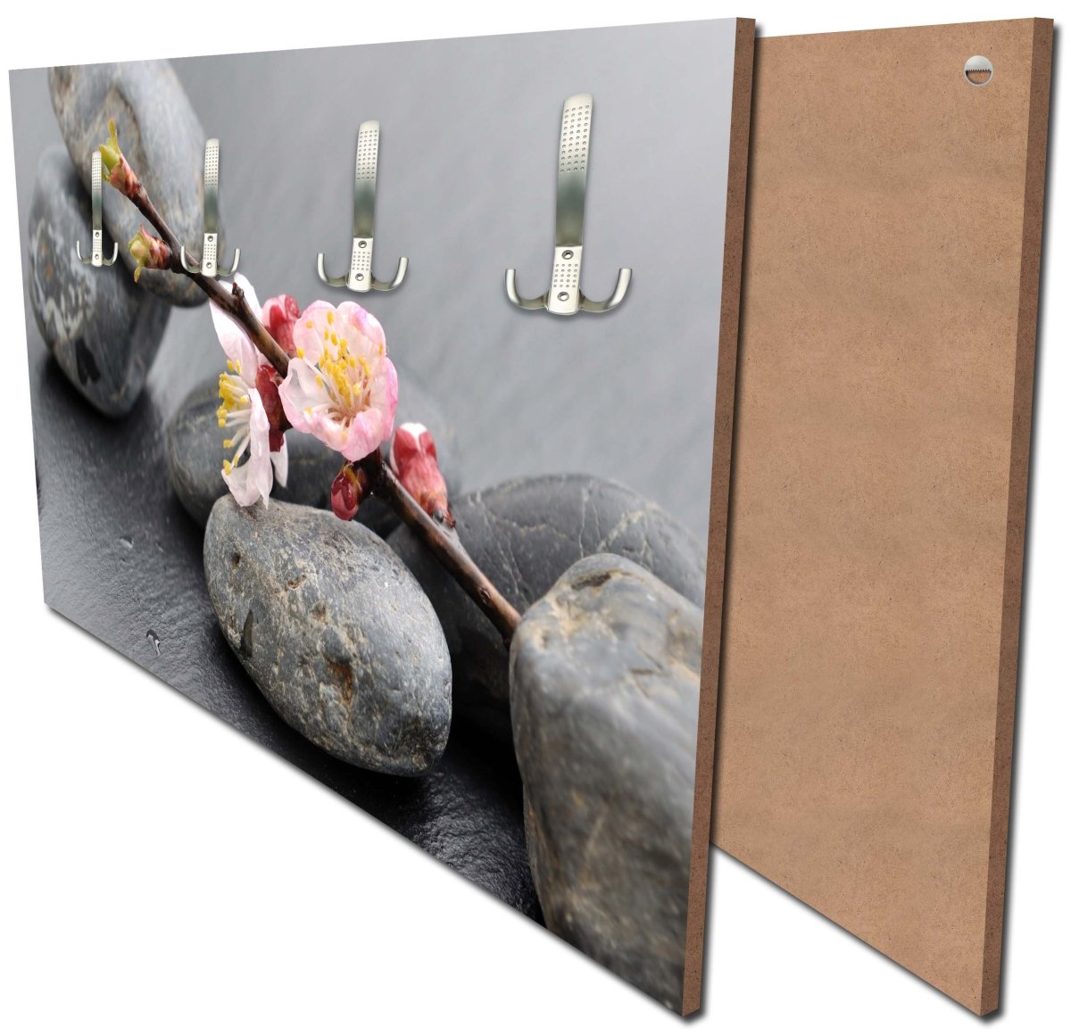 Garderobe Blumenast und Steine M0571 Garderobe Blumenast und Steine M0571