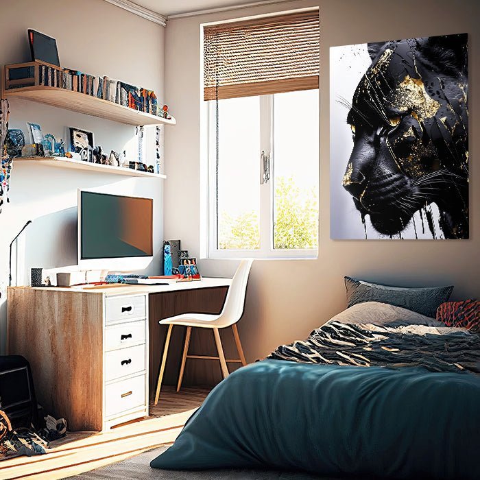 Leinwandbild Panther Fantasy Hochformat M0600 kaufen - Bild 2 Leinwandbild Panther Fantasy Hochformat M0600 kaufen - Bild 2