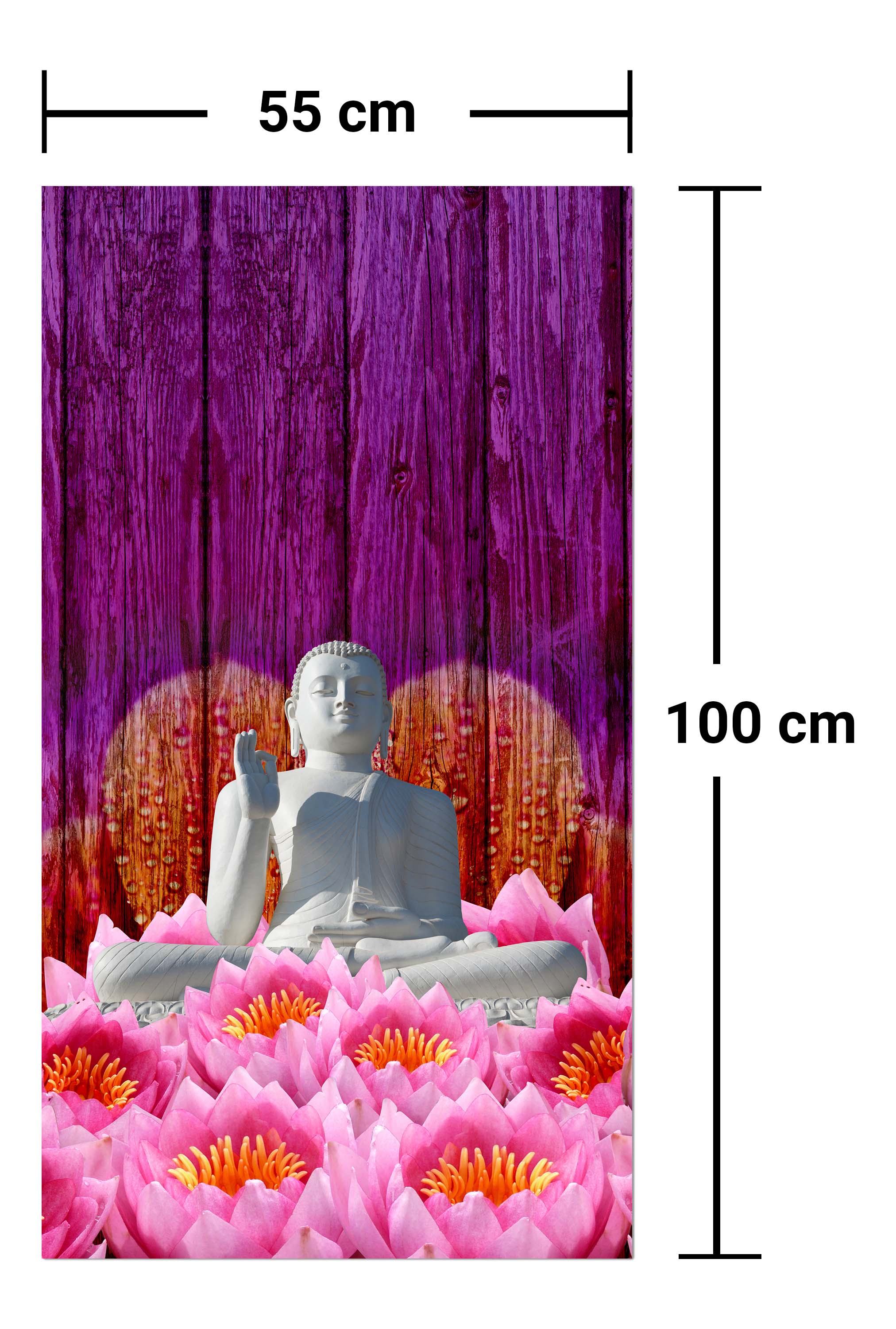 Garderobe Weiß Sitzende Buddha-Statue M0688 entdecken - Bild 7