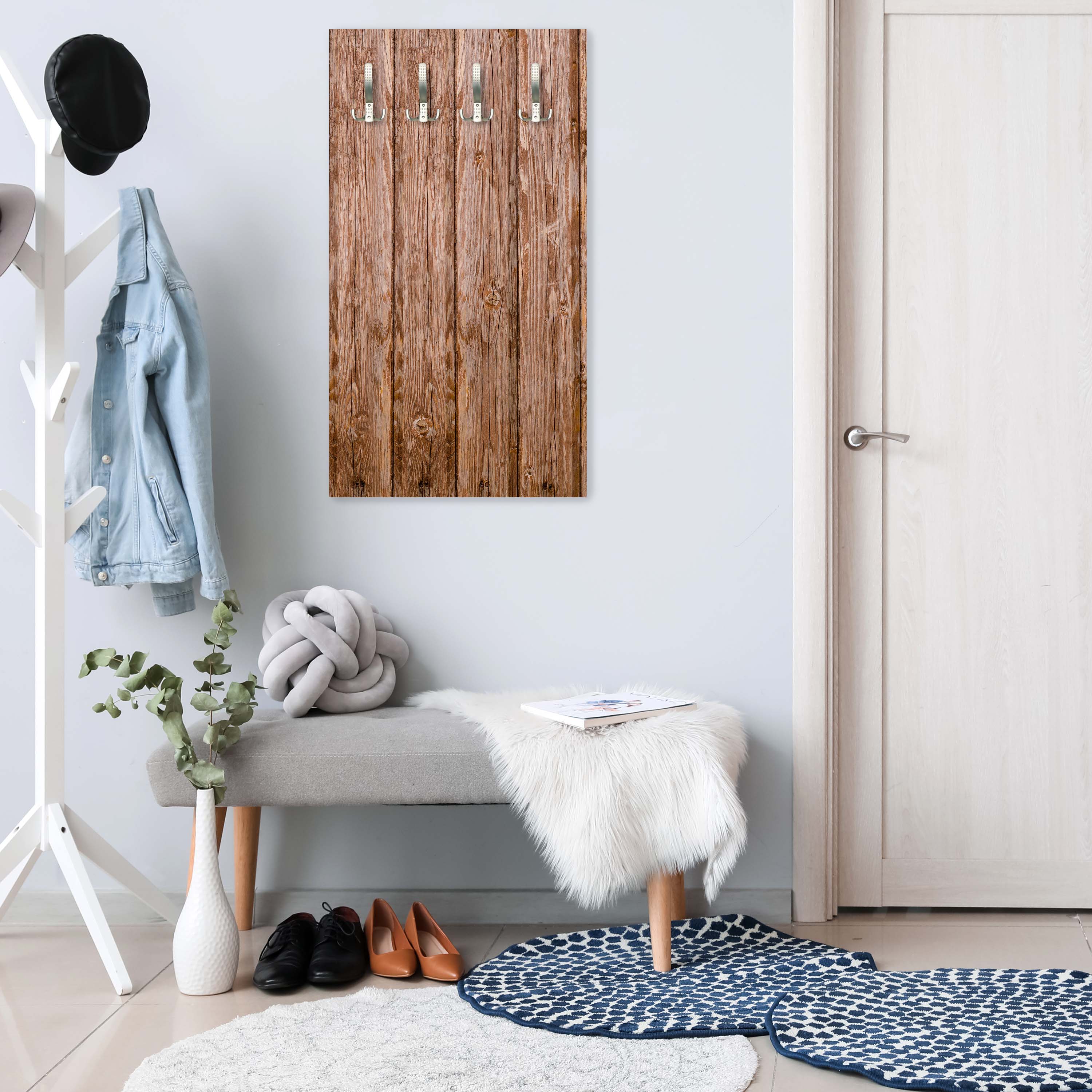 Garderobe Holzwand M0689 entdecken - Bild 6 Garderobe Holzwand M0689 entdecken - Bild 6