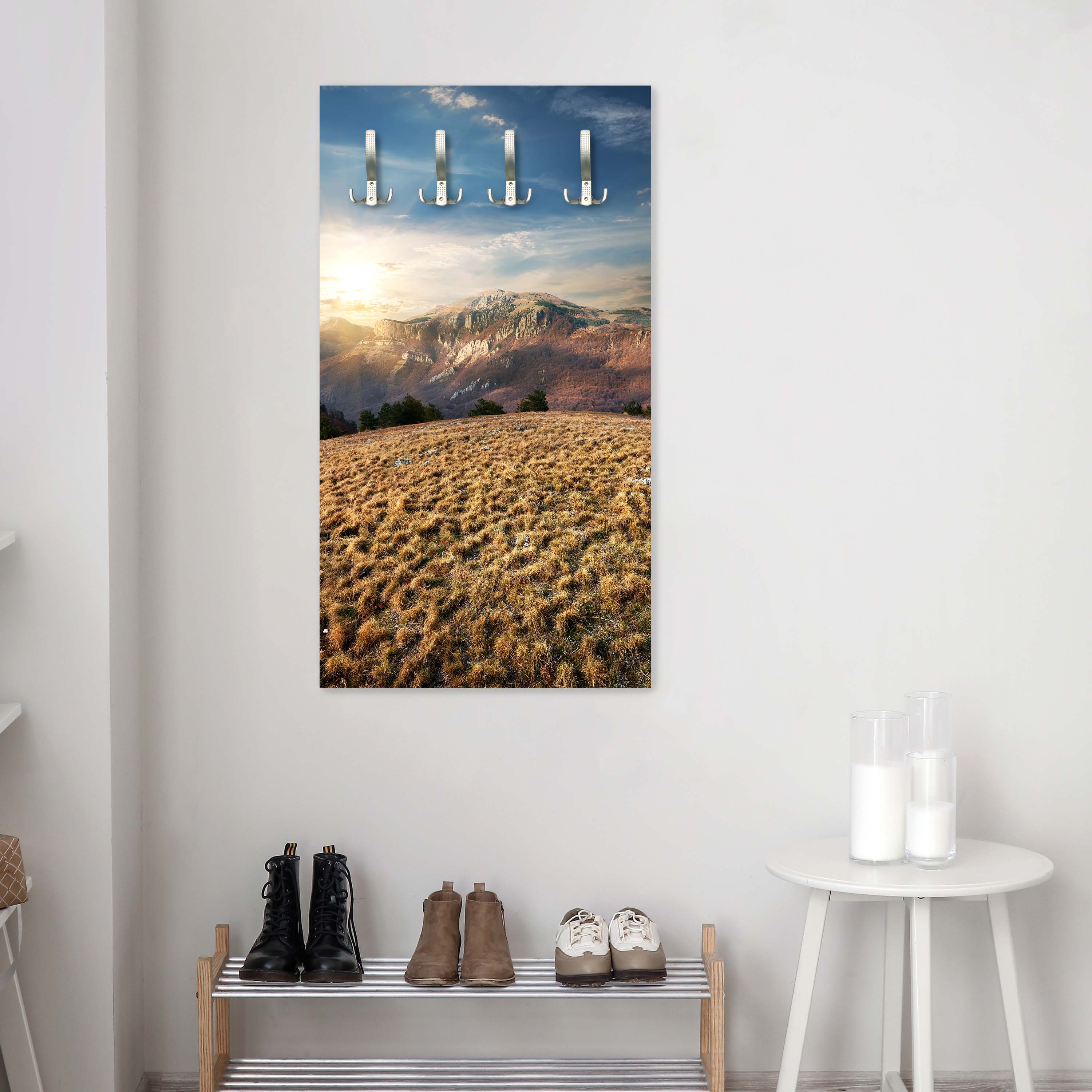 Garderobe Landschaft Wiese in den Bergen M0691 entdecken - Bild 6 Garderobe Landschaft Wiese in den Bergen M0691 entdecken - Bild 6