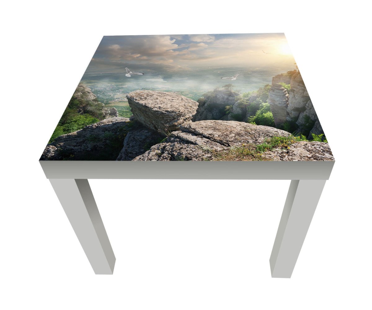 Beistelltisch Blick auf die Berge M0692 entdecken - Bild 1 Beistelltisch Blick auf die Berge M0692 entdecken - Bild 1