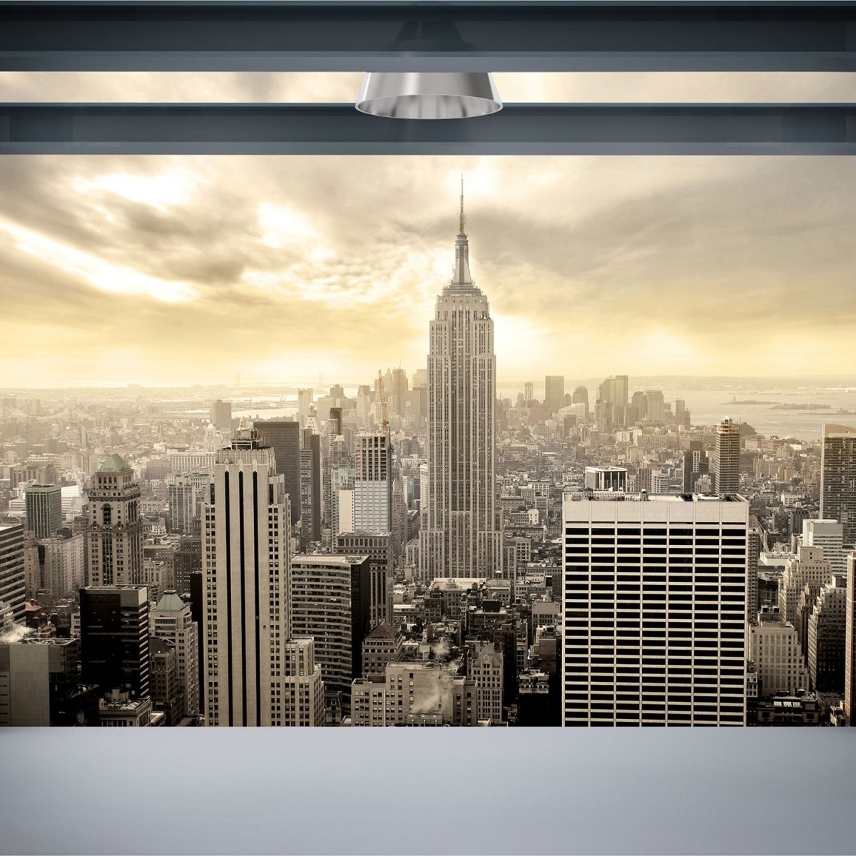 Beistelltisch Blick aus dem Fenster von New York M0698 entdecken - Bild 2 Beistelltisch Blick aus dem Fenster von New York M0698 entdecken - Bild 2