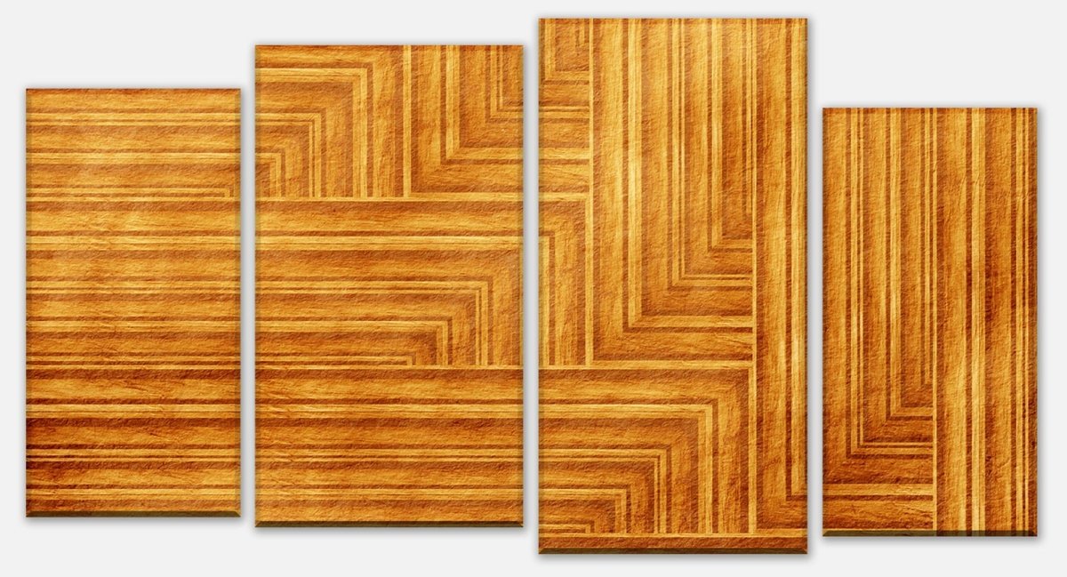 Leinwandbild Mehrteiler Holztexture M0724 Leinwandbild Mehrteiler Holztexture M0724