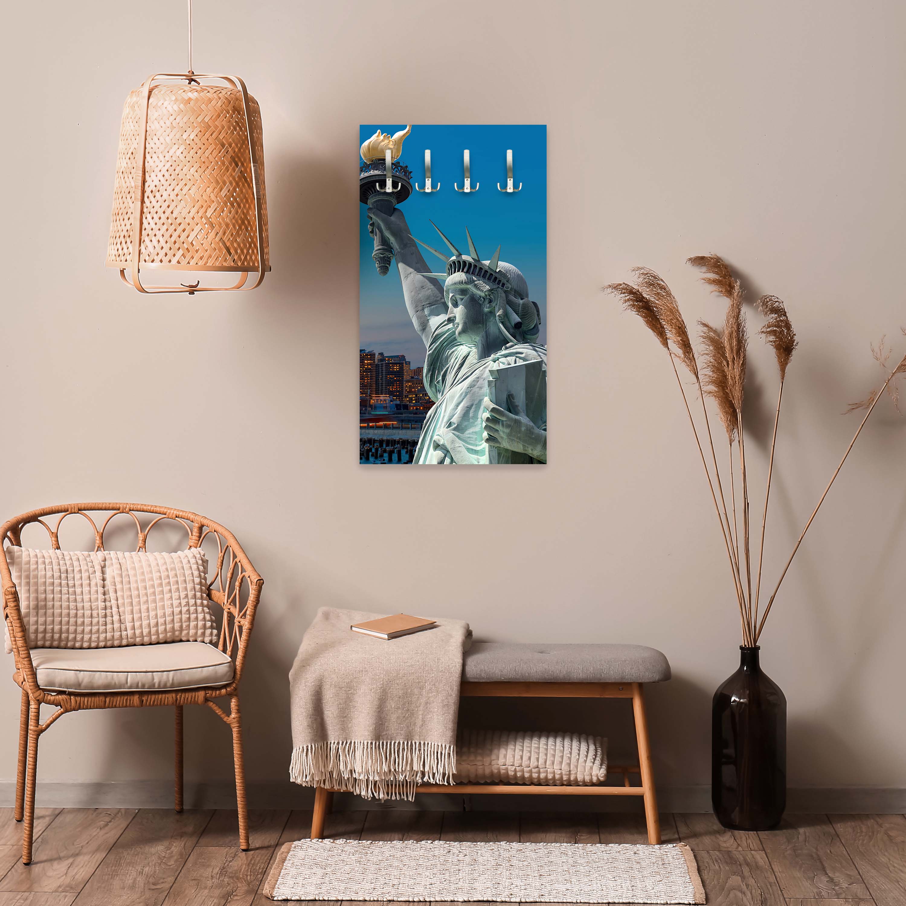 Garderobe New York Skyline Freiheitsstatue M0726 entdecken - Bild 3 Garderobe New York Skyline Freiheitsstatue M0726 entdecken - Bild 3