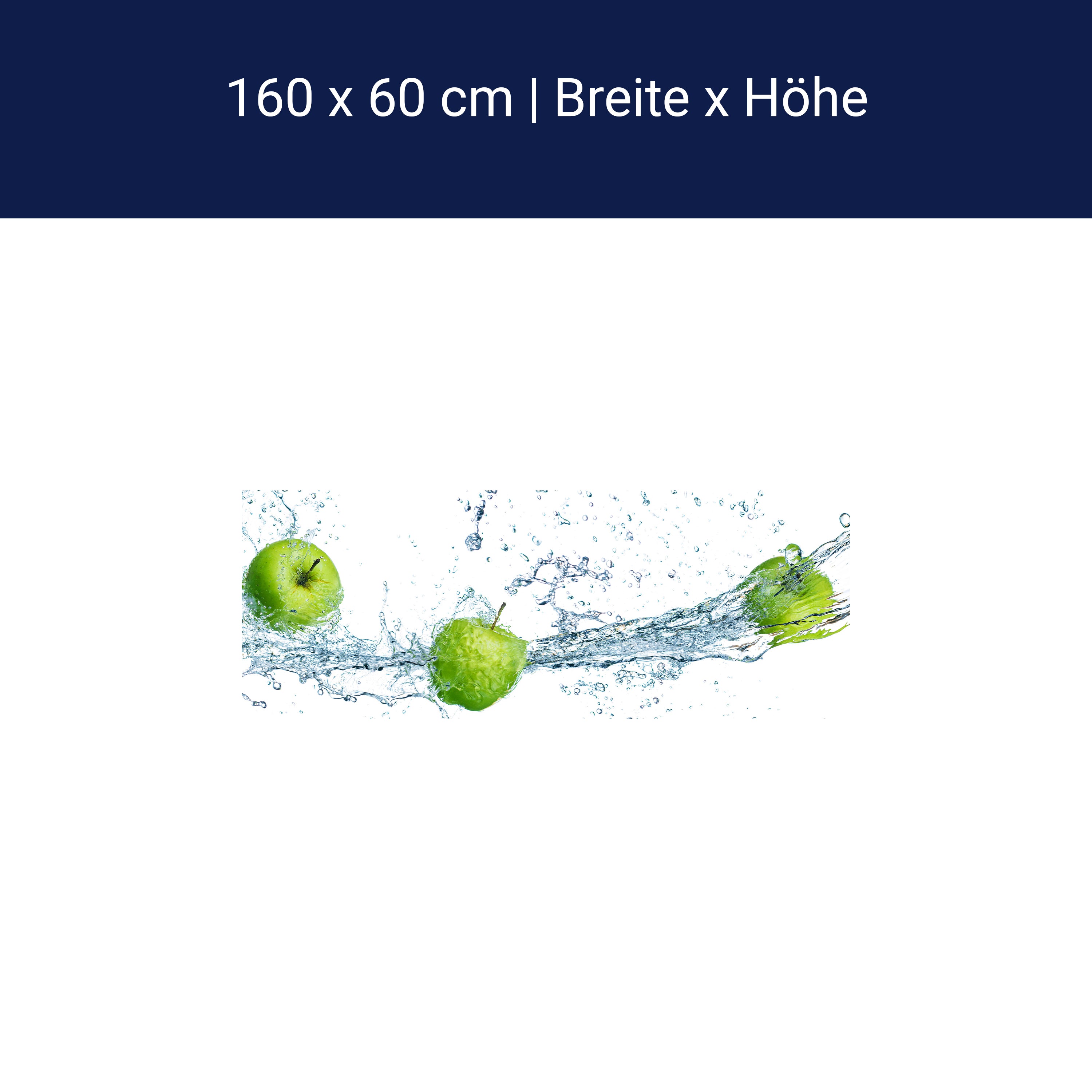 Küchenrückwand grüner Apfel M0736 Küchenrückwand grüner Apfel M0736