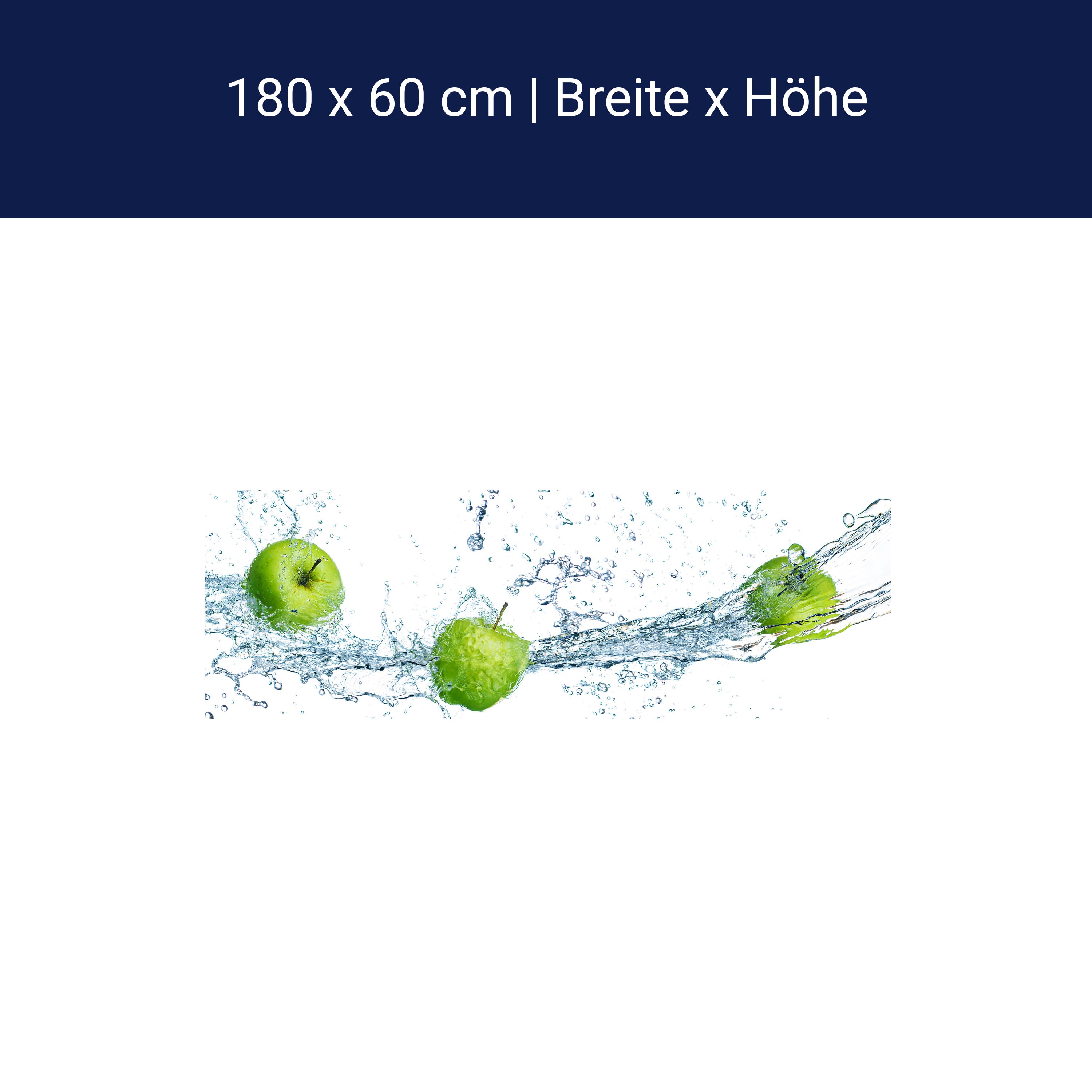 Küchenrückwand grüner Apfel M0736 Küchenrückwand grüner Apfel M0736