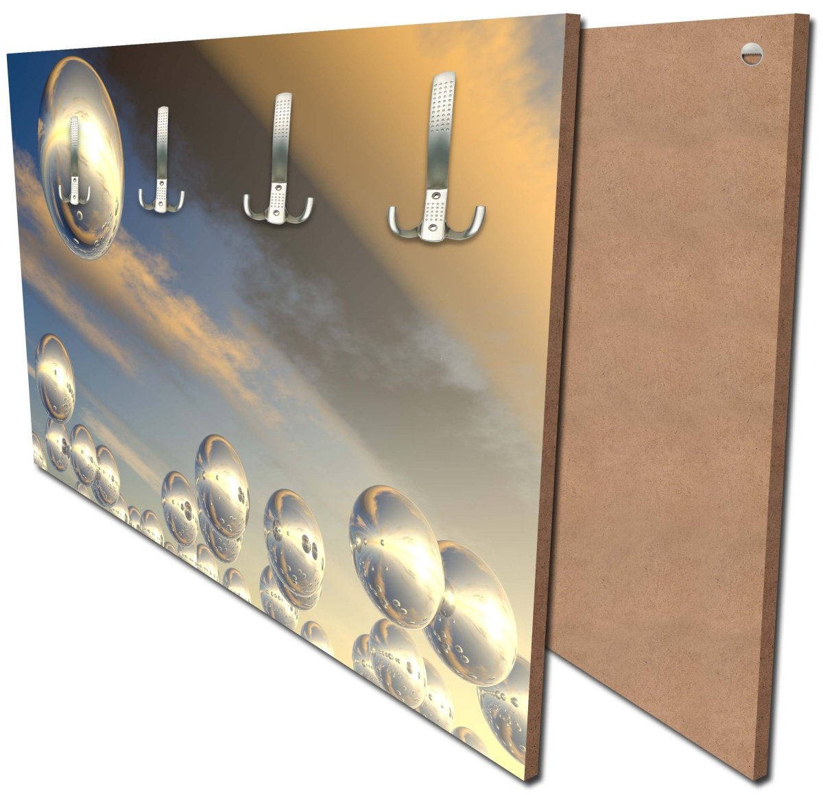 Garderobe Himmel mit futuristischen Sphären M0763 Garderobe Himmel mit futuristischen Sphären M0763