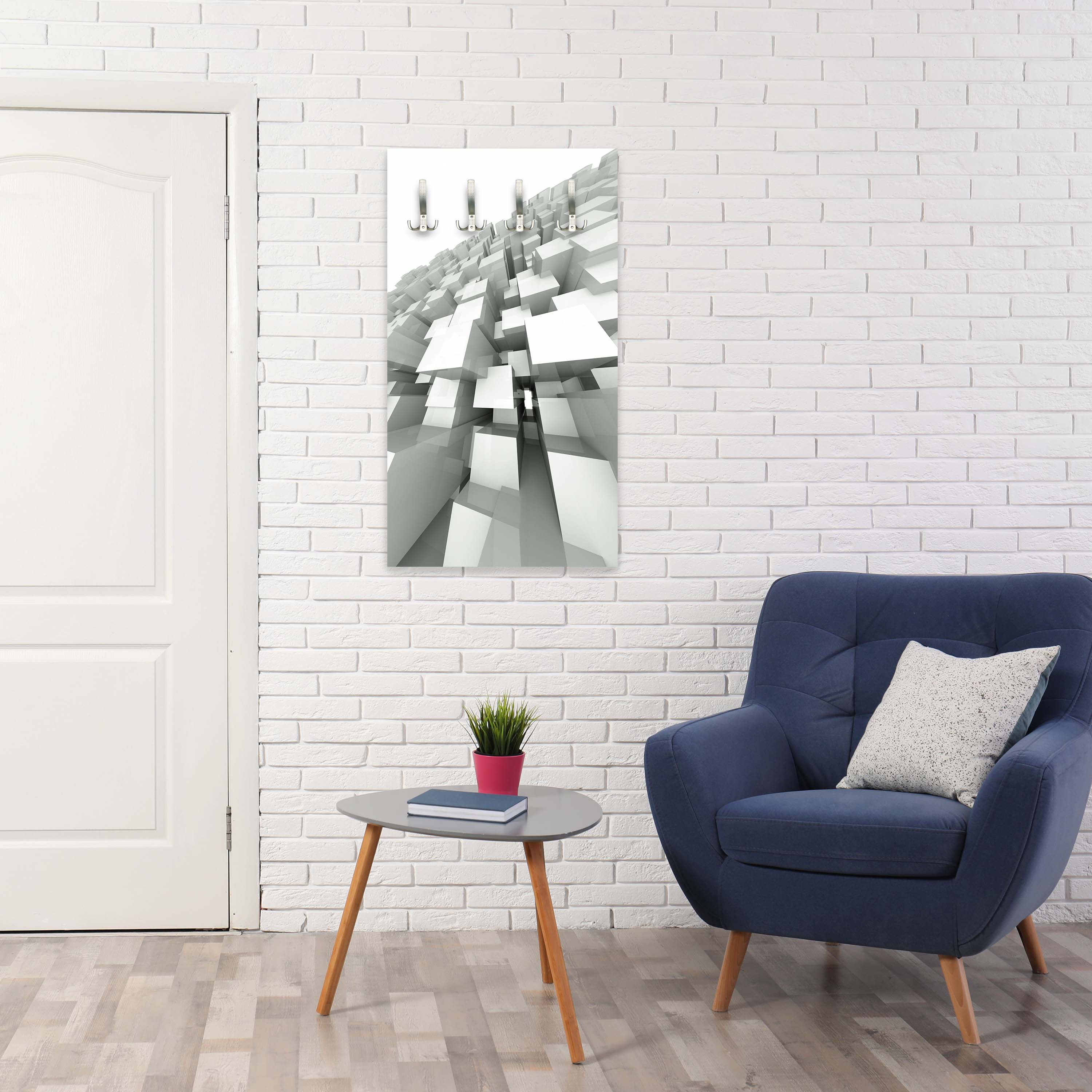 Garderobe 3D-Hintergrund mit quadratischen Strukturen M0766 entdecken - Bild 5 Garderobe 3D-Hintergrund mit quadratischen Strukturen M0766 entdecken - Bild 5