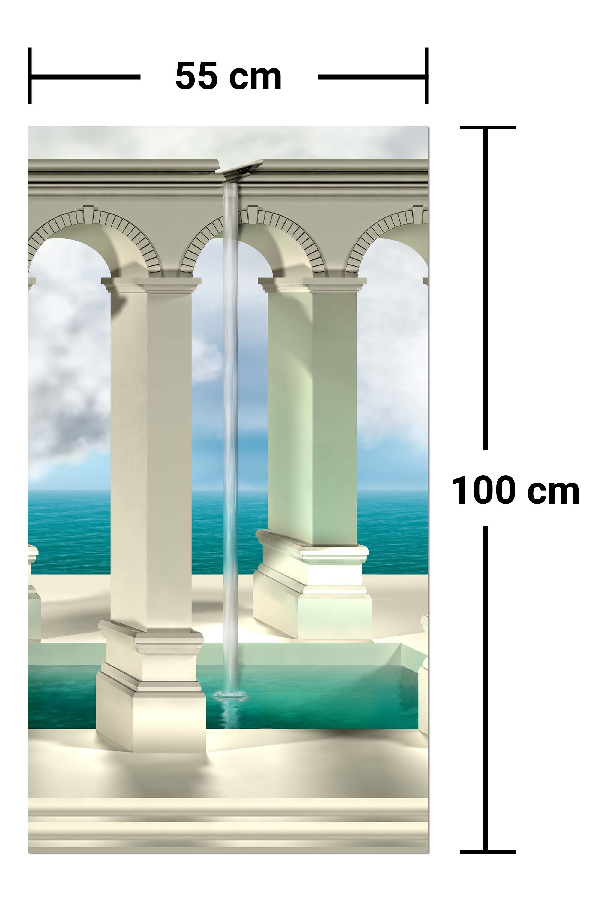 Garderobe optische Täuschung eines Wasserfalls M0774 entdecken - Bild 7 Garderobe optische Täuschung eines Wasserfalls M0774 entdecken - Bild 7