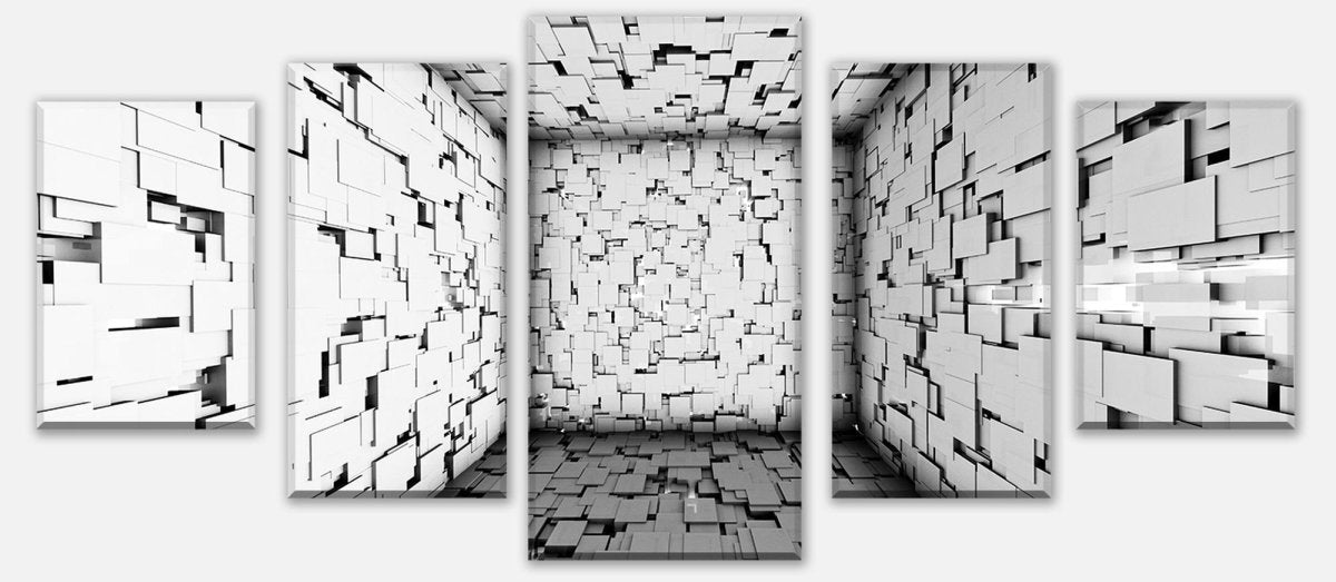 Leinwandbild Mehrteiler abstrakte Erweiterung des Raumes M0786 entdecken - Bild 1 Leinwandbild Mehrteiler abstrakte Erweiterung des Raumes M0786 entdecken - Bild 1