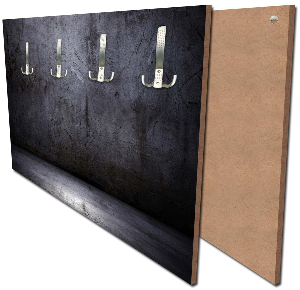 Garderobe Schwarze Wand M0788 Garderobe Schwarze Wand M0788