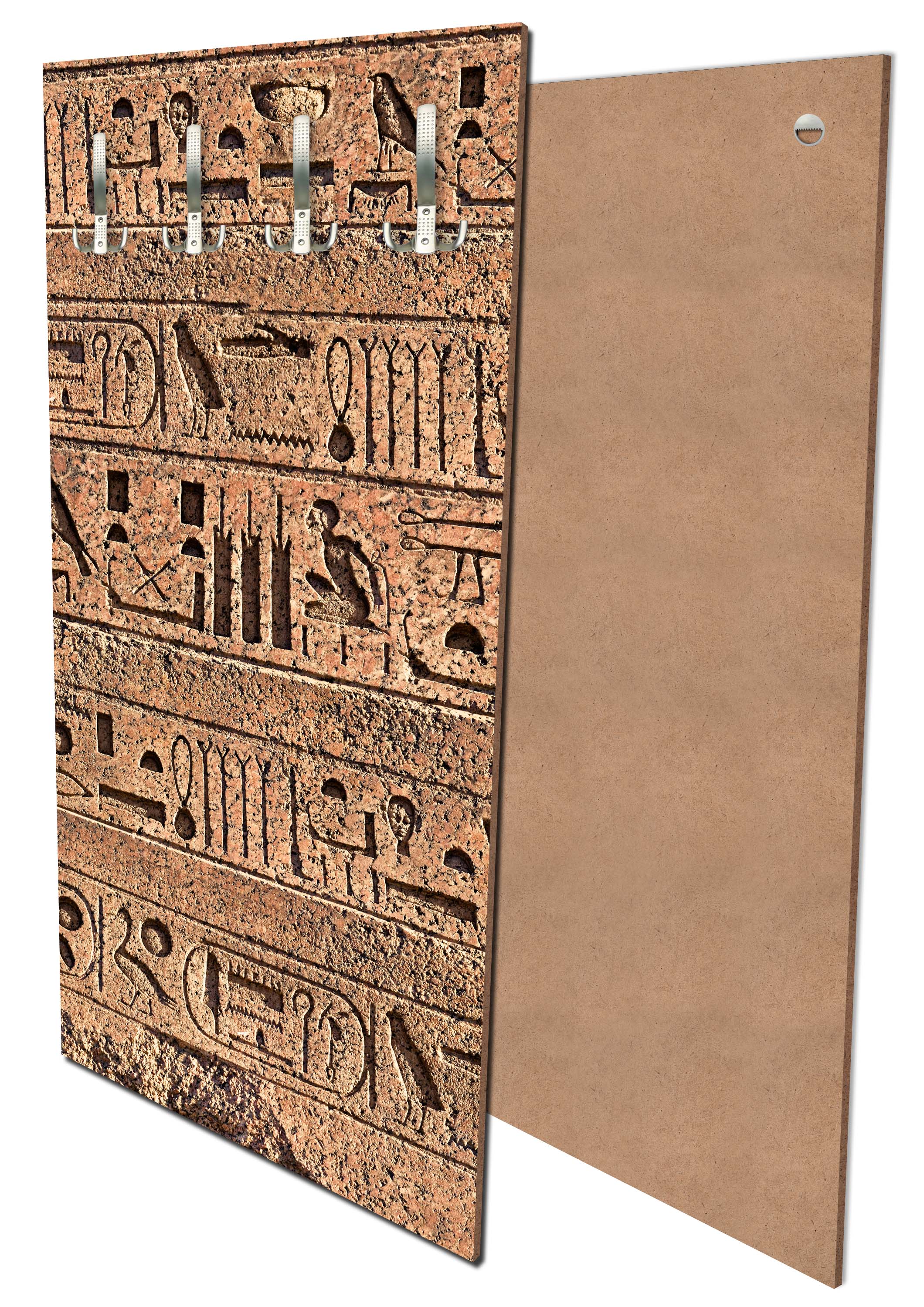 Garderobe Ägyptische Hieroglyphen auf einer alten Mauer M0806 entdecken - Bild 1