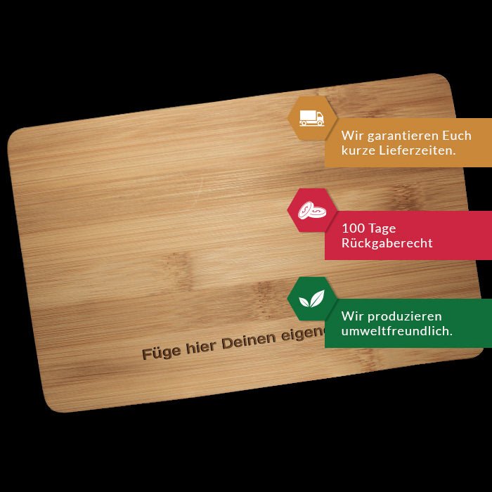 Frühstücksbrettchen mit eigenem Text M0811 - Bild 3 Frühstücksbrettchen mit eigenem Text M0811 - Bild 3