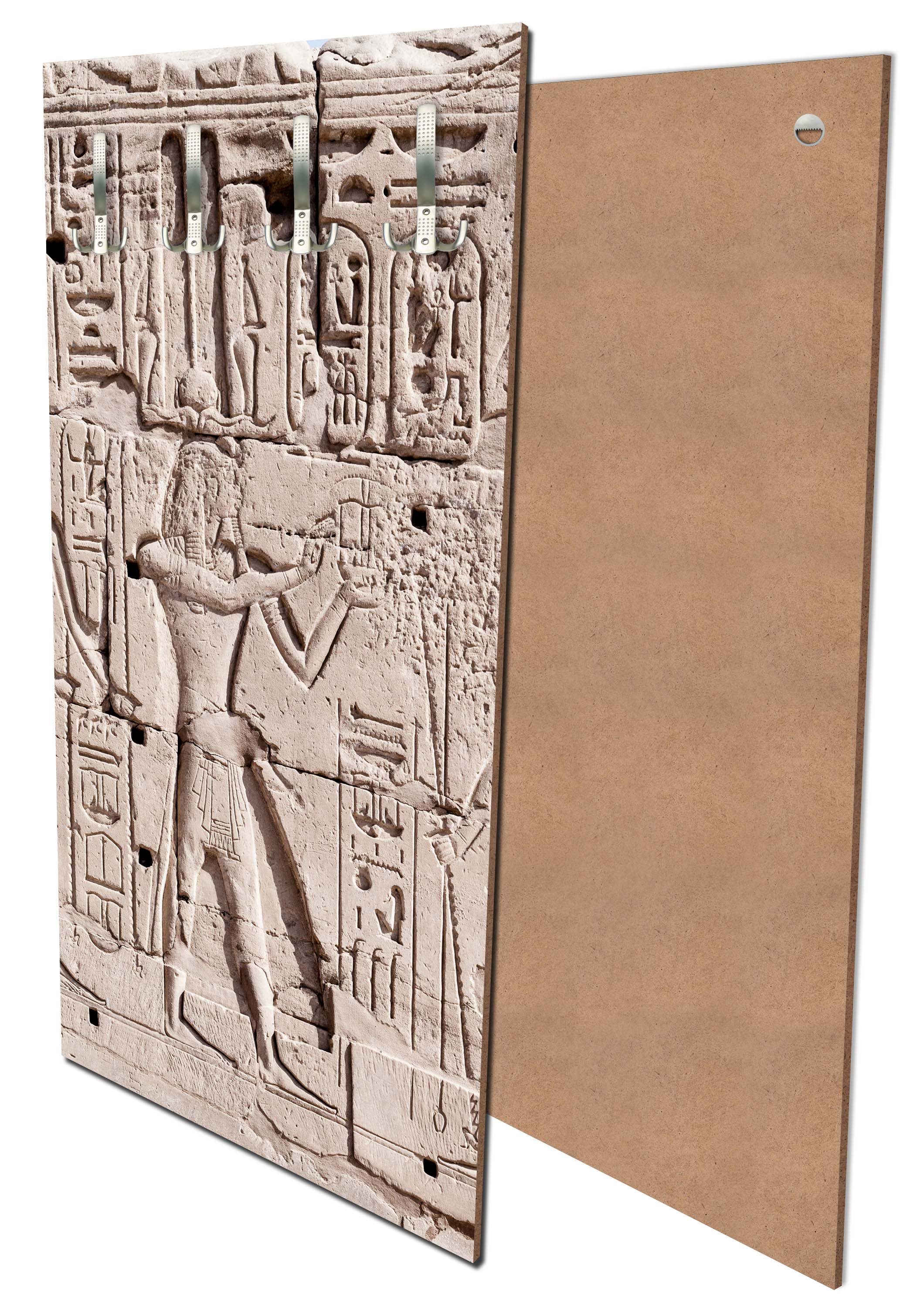 Garderobe Hieroglyphenschnitzereien an der Wand M0817 entdecken - Bild 1