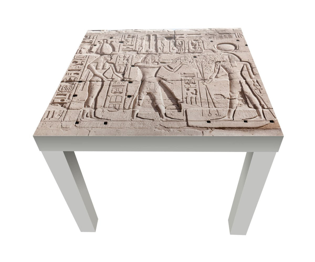 Beistelltisch Hieroglyphenschnitzereien an der Wand M0817 entdecken - Bild 1 Beistelltisch Hieroglyphenschnitzereien an der Wand M0817 entdecken - Bild 1