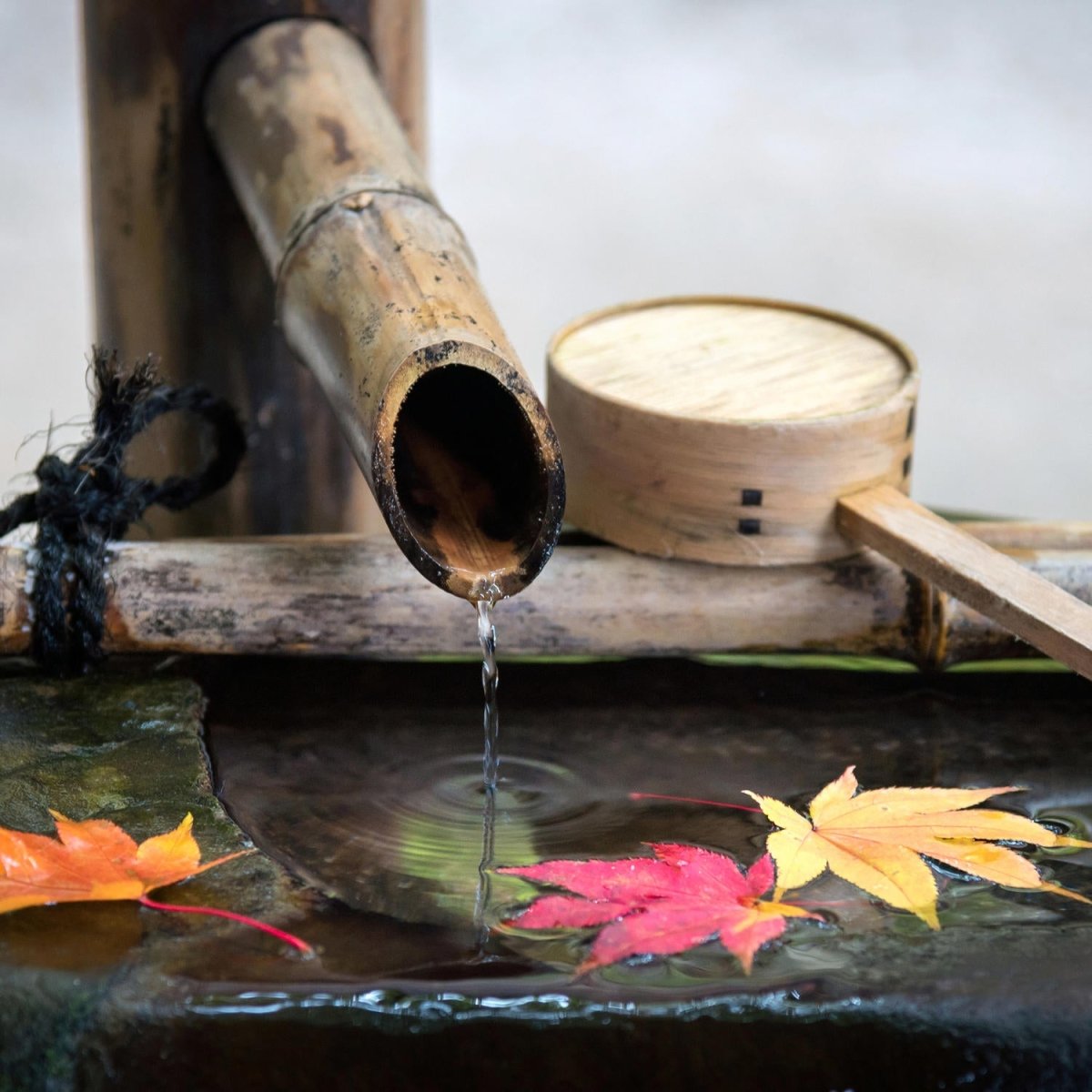 Beistelltisch Brunnen in einem japanischen Zengarten M0824 entdecken - Bild 2