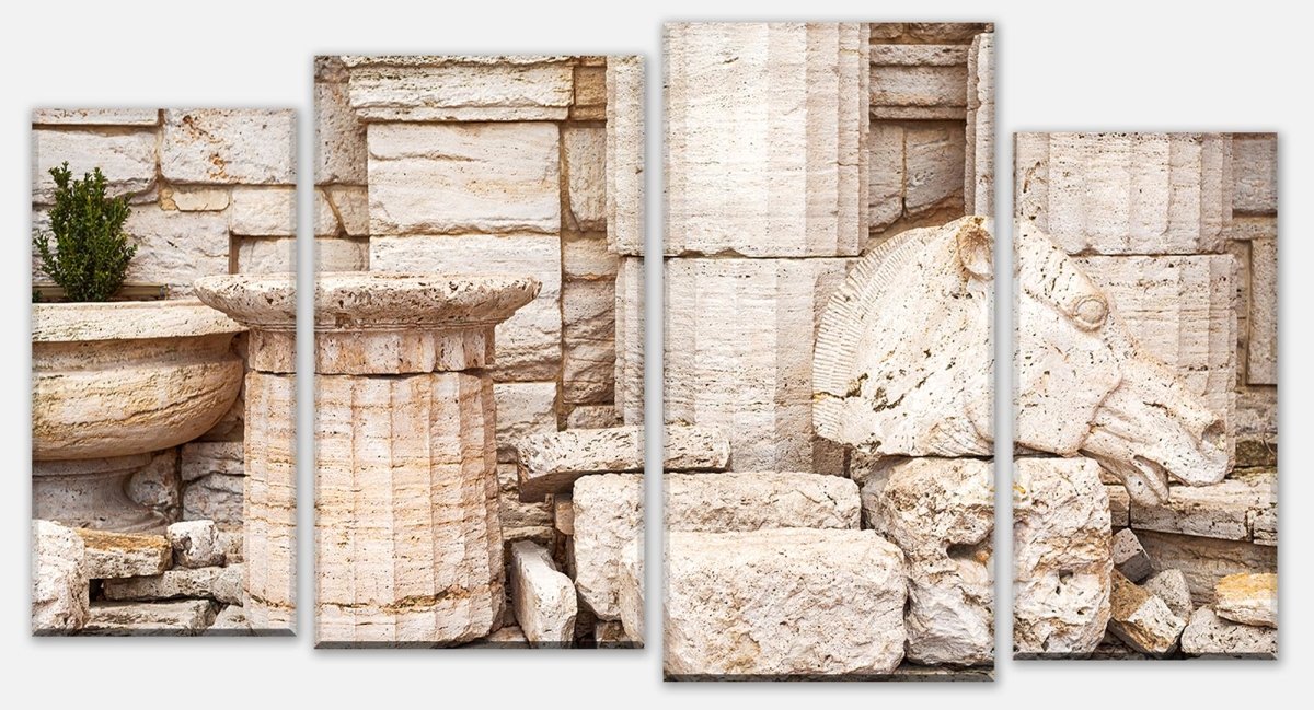 Leinwandbild Mehrteiler alte griechische säulen M0825 Leinwandbild Mehrteiler alte griechische säulen M0825