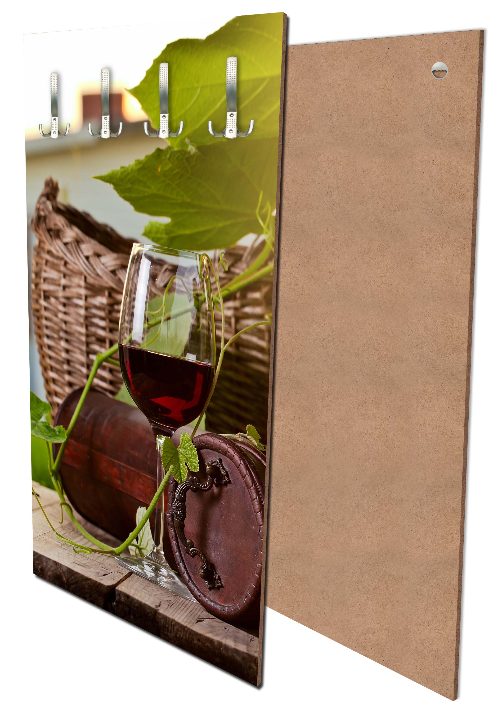 Garderobe Flasche und Glas mit Rotwein M0831 entdecken - Bild 1 Garderobe Flasche und Glas mit Rotwein M0831 entdecken - Bild 1