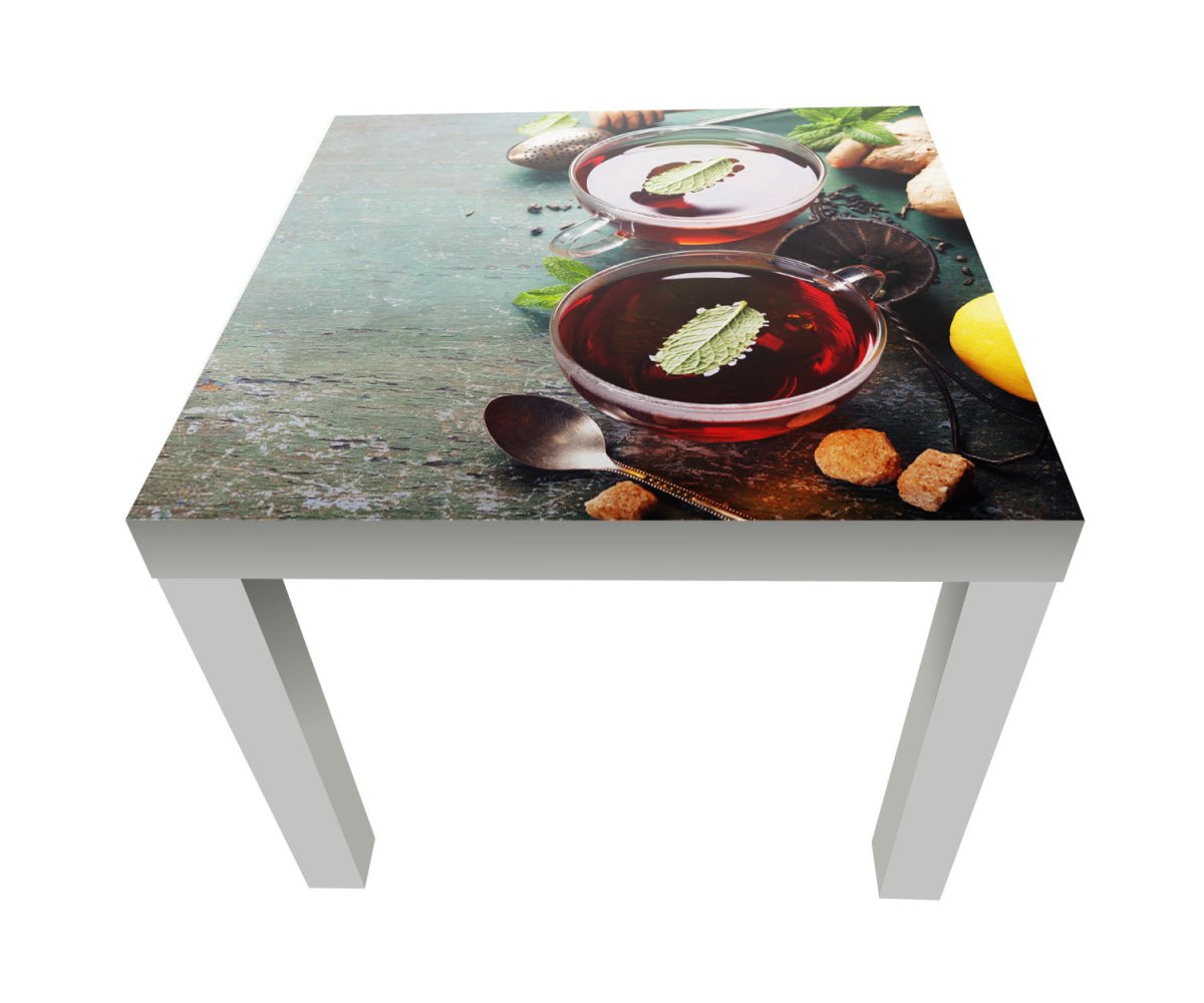 Beistelltisch Tee mit Minze, Ingwer und Zitrone M0834 entdecken - Bild 1 Beistelltisch Tee mit Minze, Ingwer und Zitrone M0834 entdecken - Bild 1