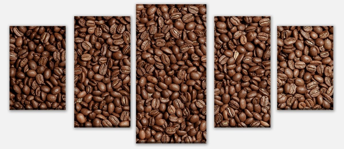 Leinwandbild Mehrteiler Braune Kaffeebohne geröstet M0843 entdecken - Bild 1 Leinwandbild Mehrteiler Braune Kaffeebohne geröstet M0843 entdecken - Bild 1