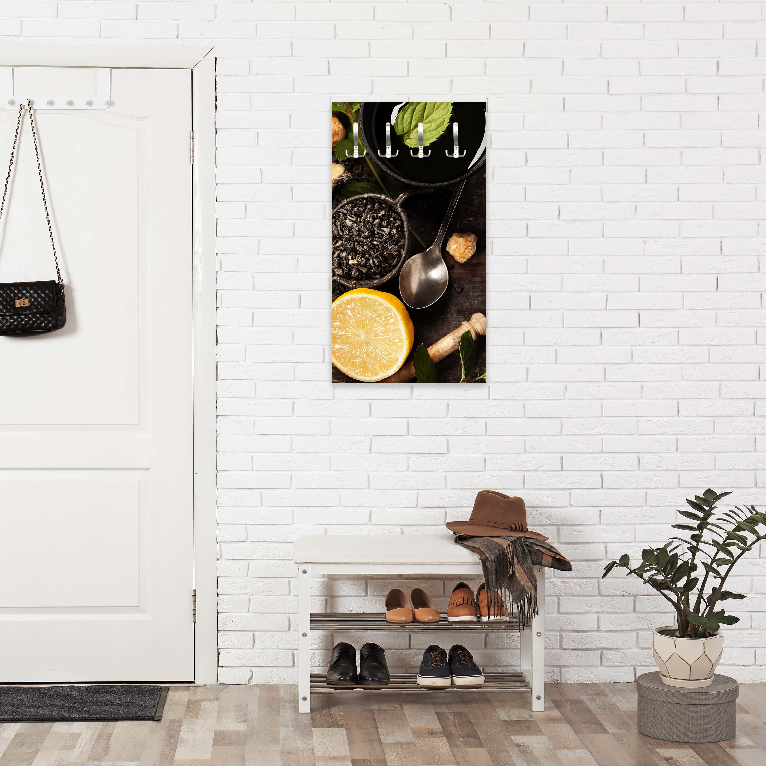 Garderobe Rustikale Teekanne mit Kräutern M0847 entdecken - Bild 5 Garderobe Rustikale Teekanne mit Kräutern M0847 entdecken - Bild 5