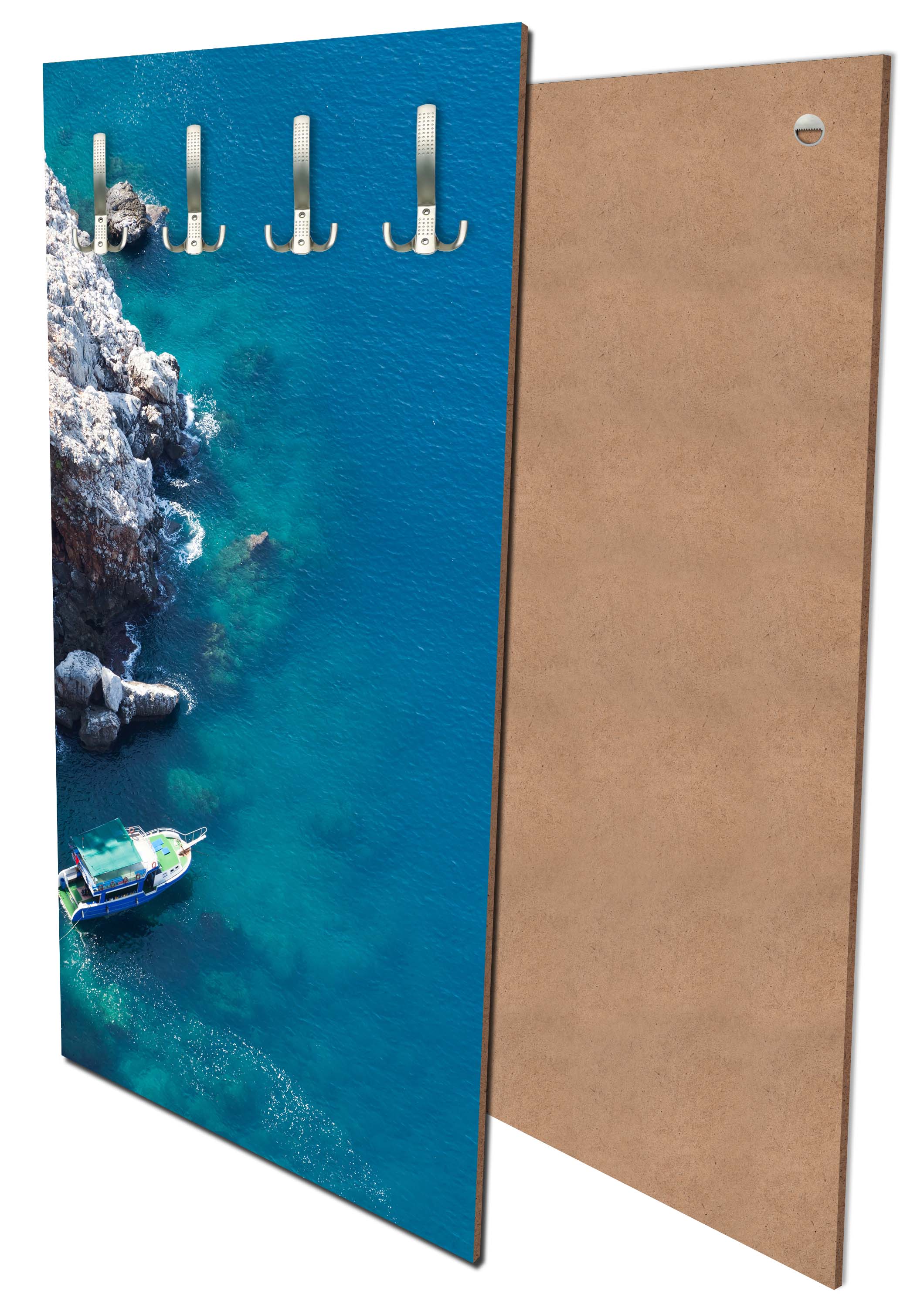 Garderobe Boot am blauen Meer M0869 entdecken - Bild 1 Garderobe Boot am blauen Meer M0869 entdecken - Bild 1