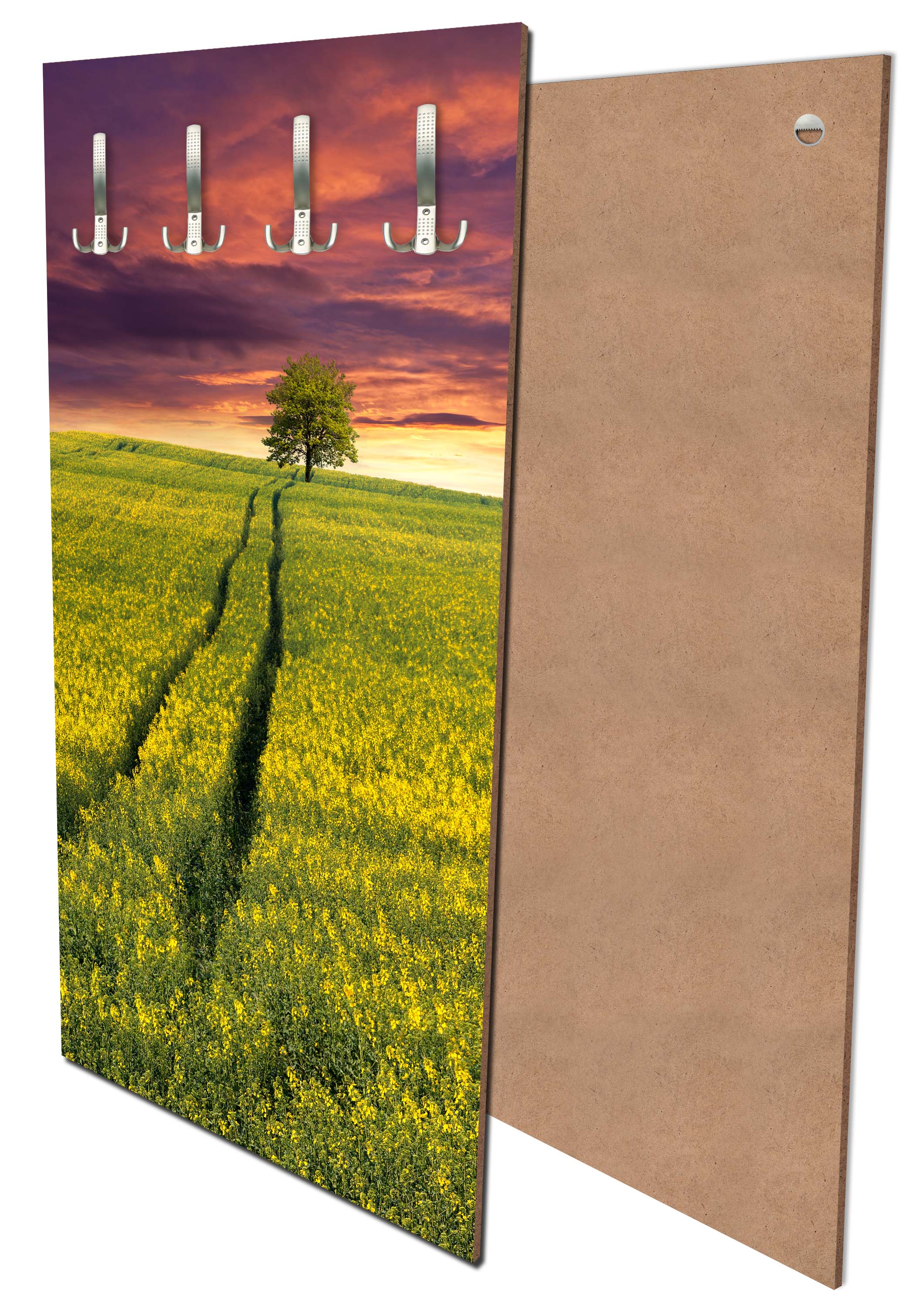 Garderobe Landschaft mit einem Feld von gelben Blumen M0874 entdecken - Bild 1