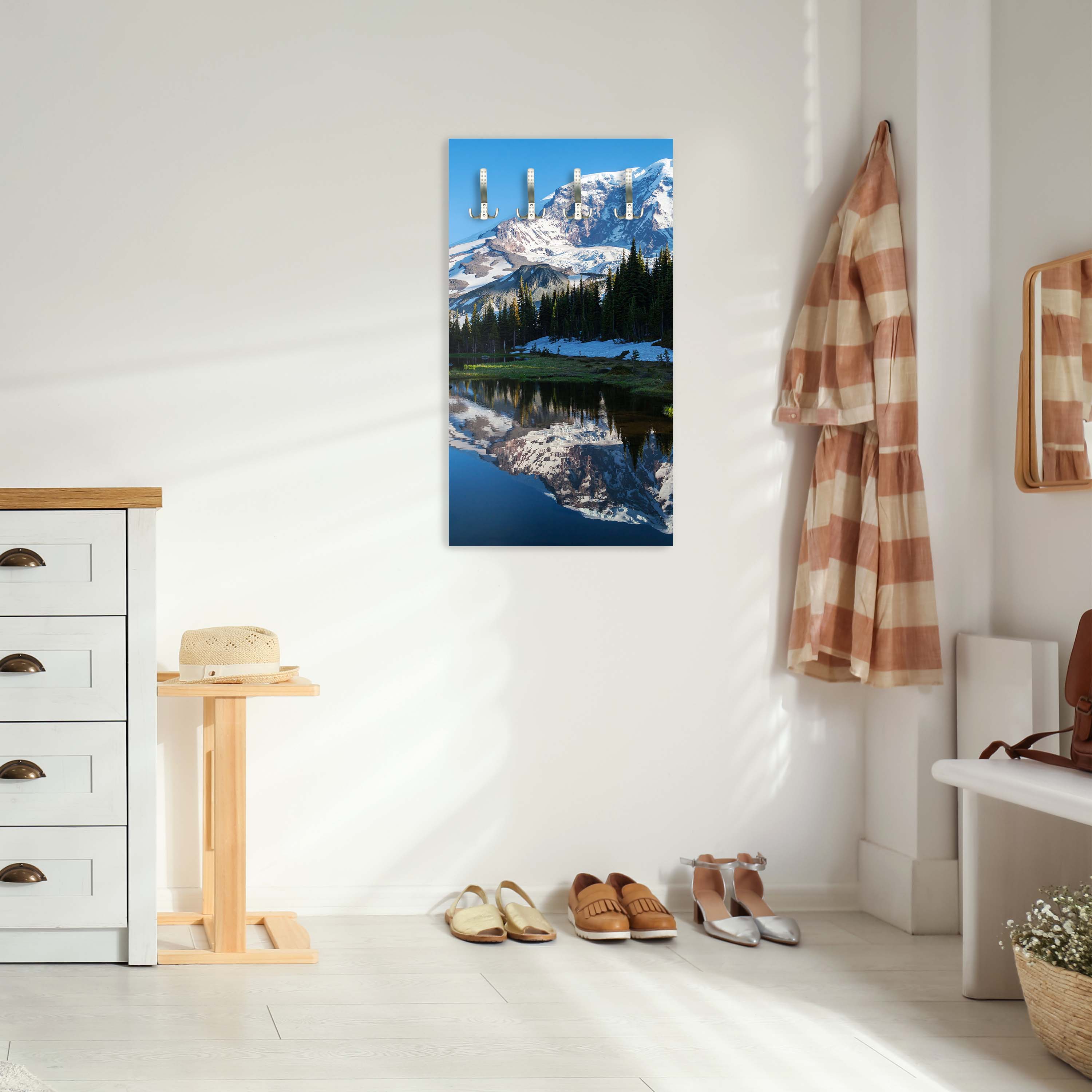 Garderobe Wald mit einem See auf einer Berglandschaft M0880 entdecken - Bild 6 Garderobe Wald mit einem See auf einer Berglandschaft M0880 entdecken - Bild 6