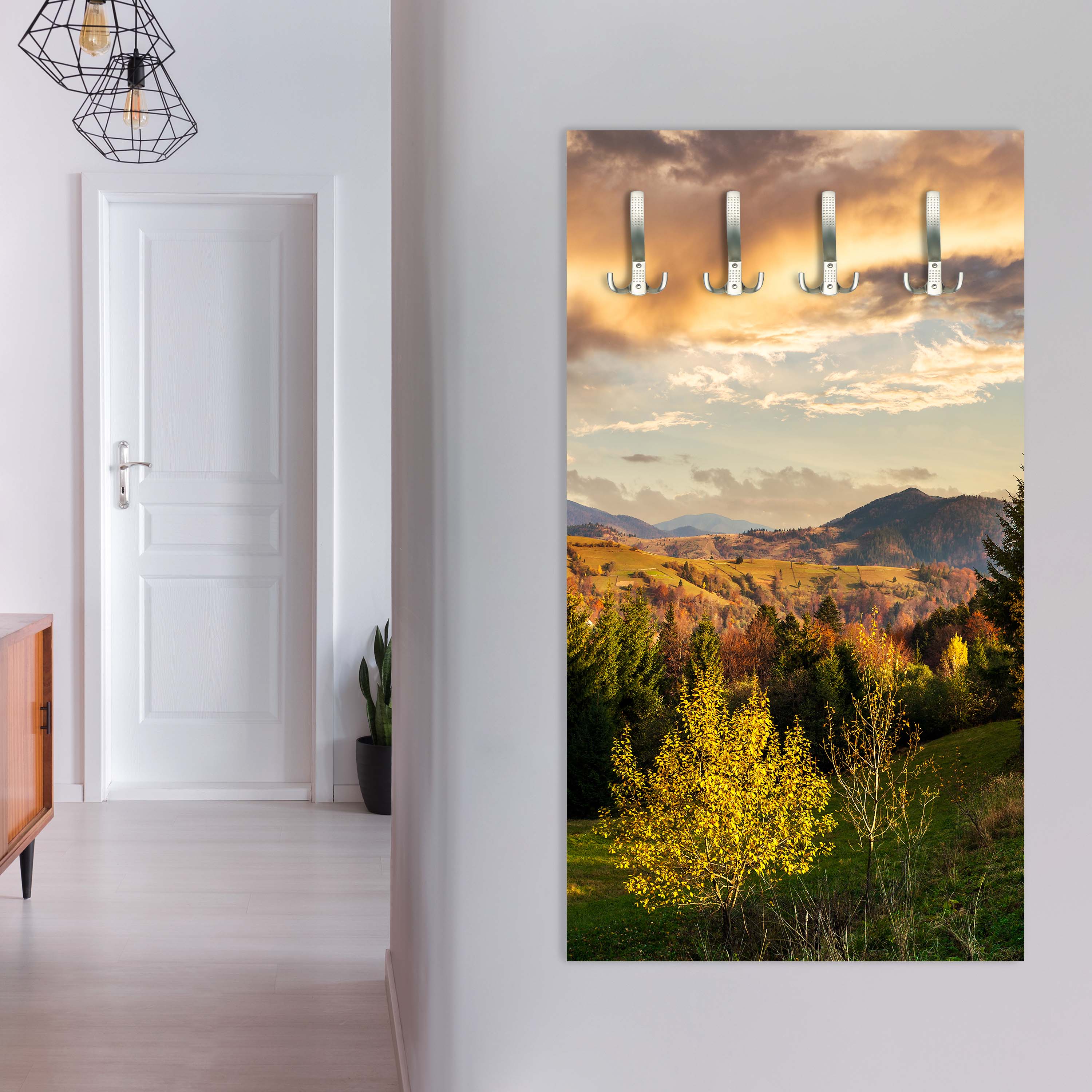 Garderobe Hang des Gebirgszuges mit Nadelwald M0908 entdecken - Bild 6 Garderobe Hang des Gebirgszuges mit Nadelwald M0908 entdecken - Bild 6