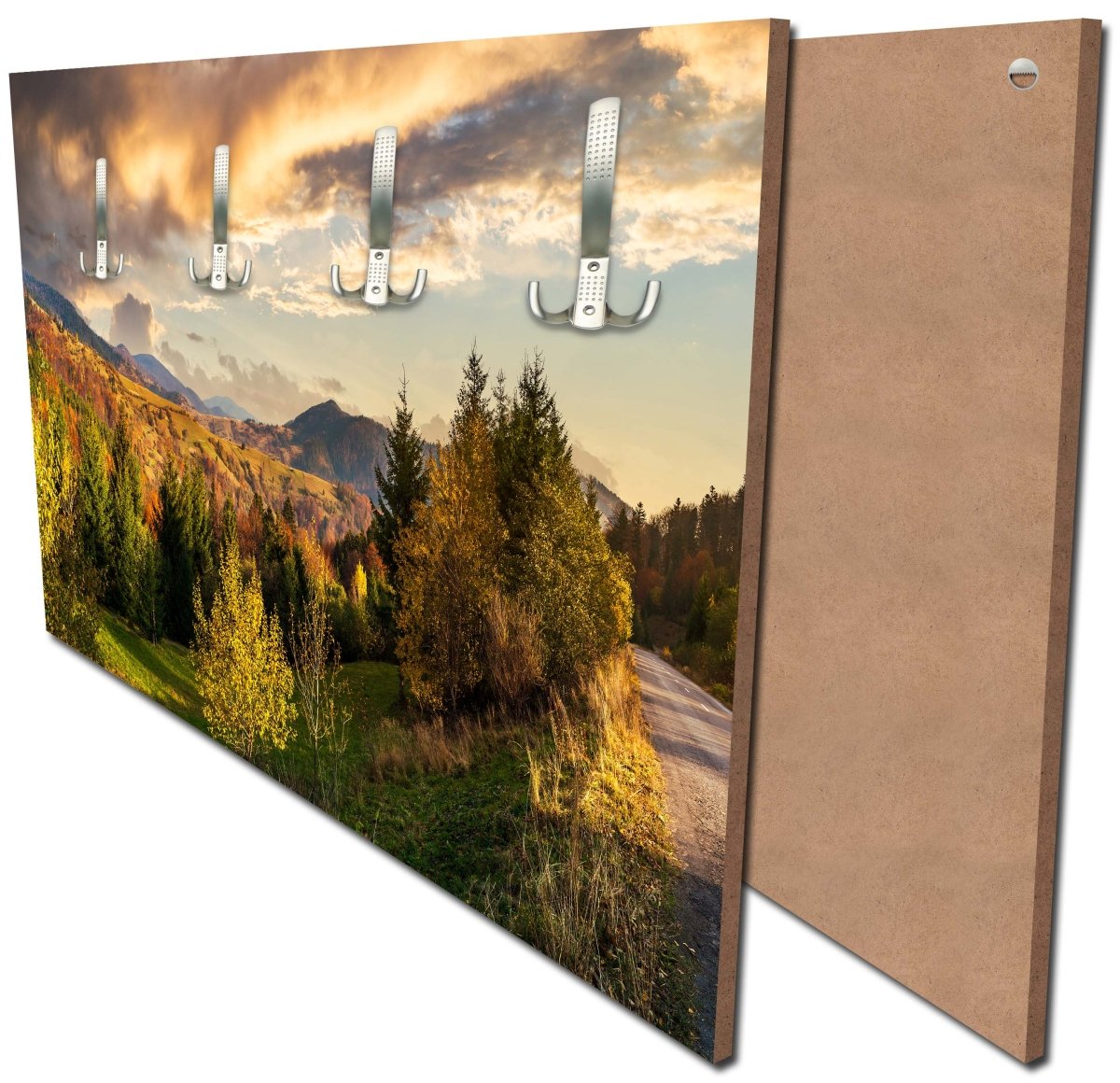 Garderobe Hang des Gebirgszuges mit Nadelwald M0908 Garderobe Hang des Gebirgszuges mit Nadelwald M0908