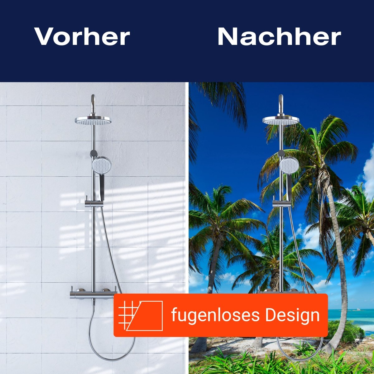 Duschwand Palmen an einem tropischen Strand M0914 entdecken - Bild 9 Duschwand Palmen an einem tropischen Strand M0914 entdecken - Bild 9