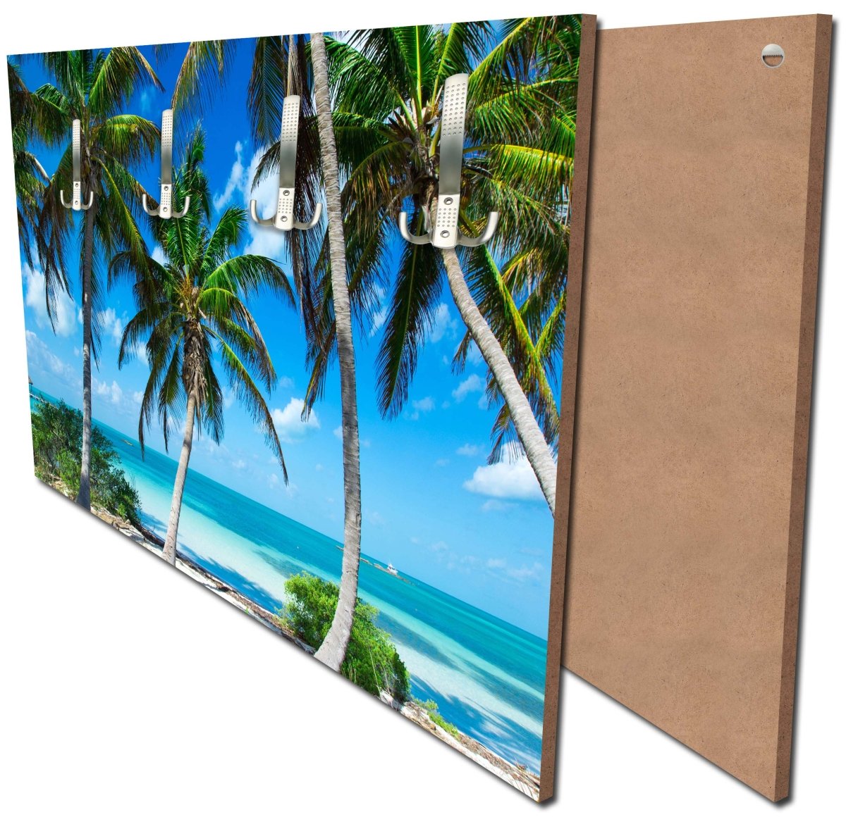 Garderobe Palmen an einem tropischen Strand M0914 Garderobe Palmen an einem tropischen Strand M0914