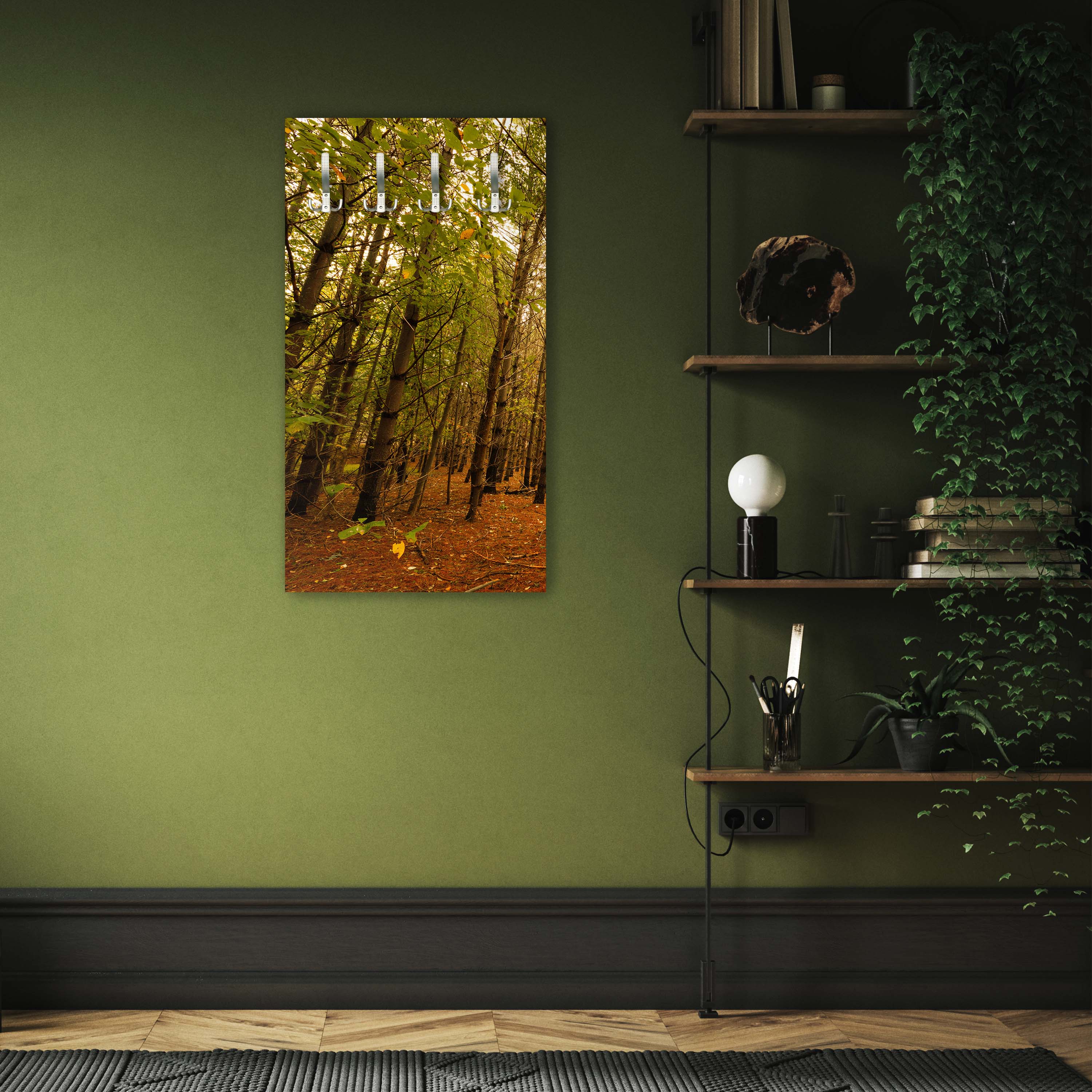 Garderobe Bunte Herbstlandschaft M0921 entdecken - Bild 6 Garderobe Bunte Herbstlandschaft M0921 entdecken - Bild 6