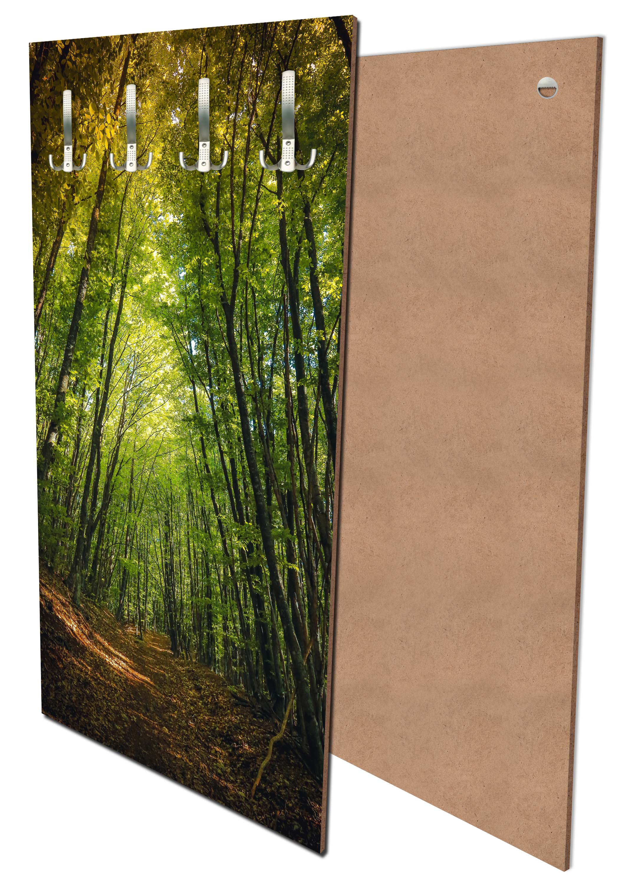 Garderobe Dunkler Weg im Wald M0923 entdecken - Bild 1 Garderobe Dunkler Weg im Wald M0923 entdecken - Bild 1