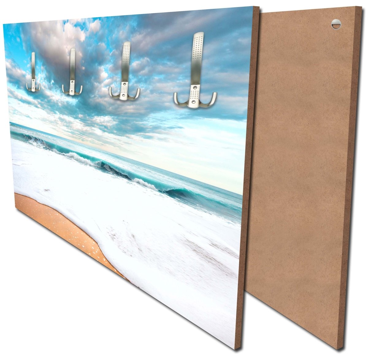 Garderobe Strand und idyllischer blauer Himmel M0925 Garderobe Strand und idyllischer blauer Himmel M0925