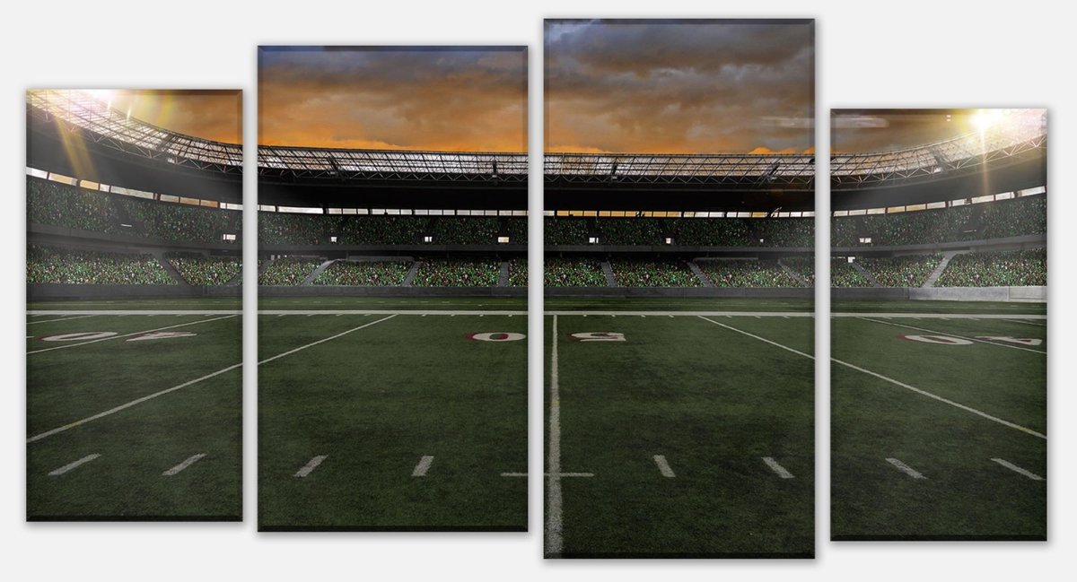 Leinwandbild Mehrteiler American Football Stadium M0930 Leinwandbild Mehrteiler American Football Stadium M0930