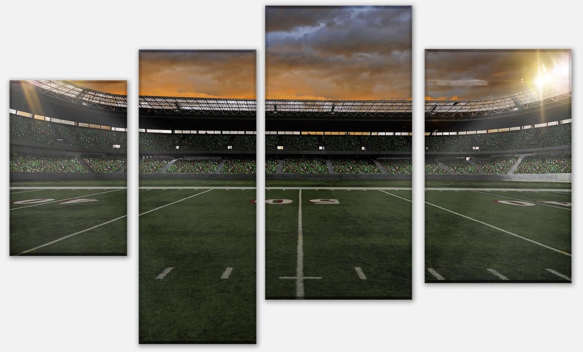 Leinwandbild Mehrteiler American Football Stadium M0930 Leinwandbild Mehrteiler American Football Stadium M0930