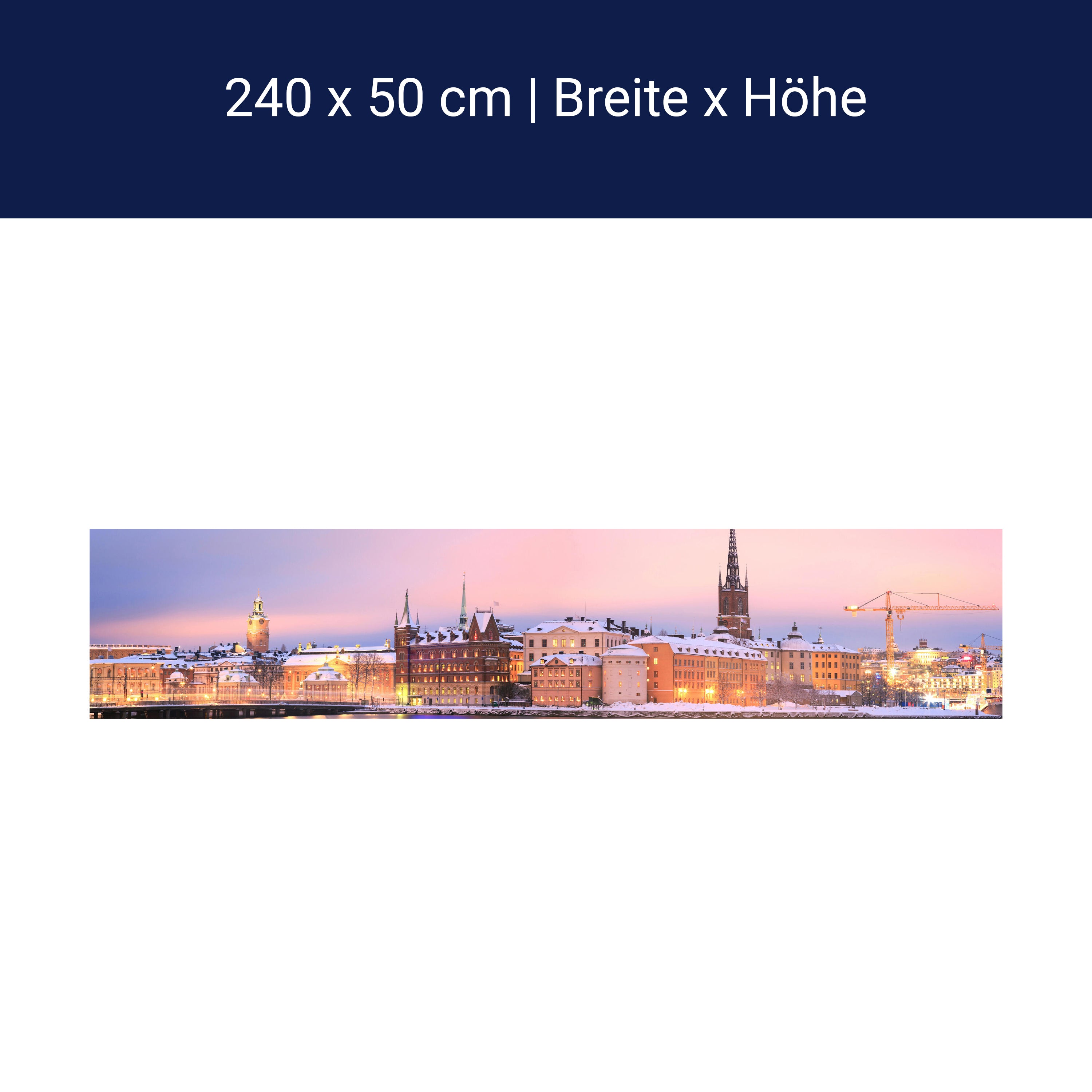 Küchenrückwand Stockholm Panorama M0933 Küchenrückwand Stockholm Panorama M0933
