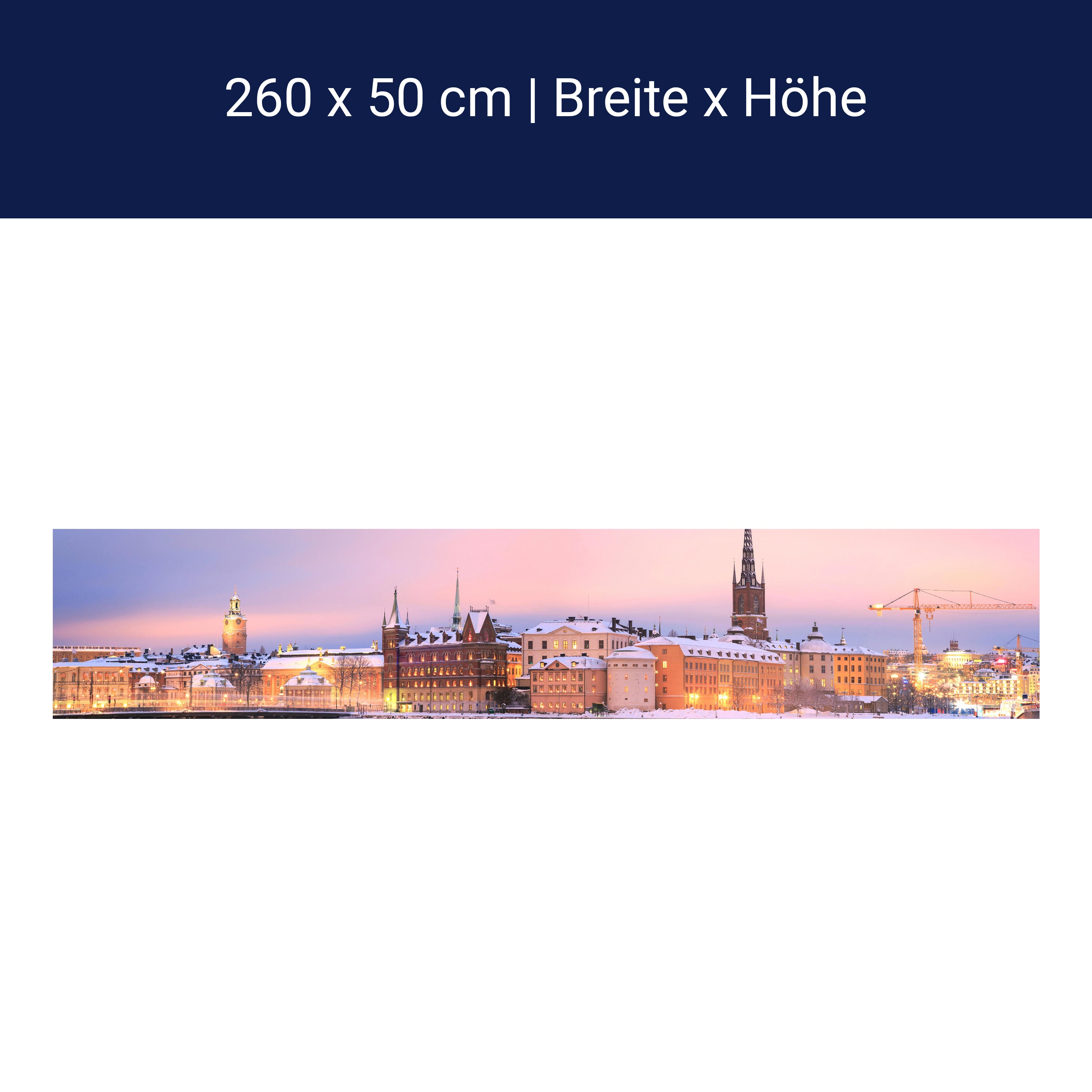 Küchenrückwand Stockholm Panorama M0933 Küchenrückwand Stockholm Panorama M0933