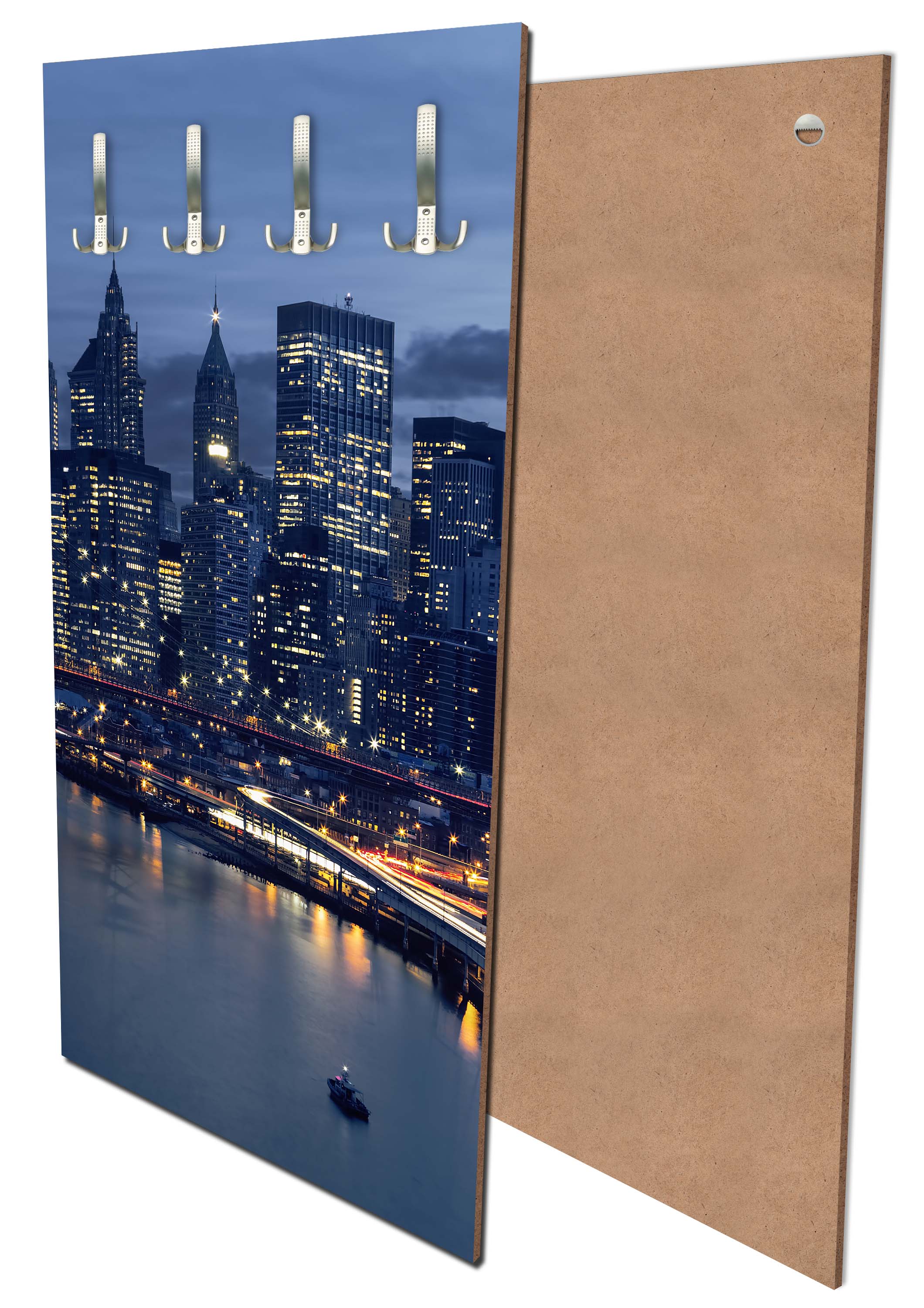 Garderobe Skyline der Innenstadt von New York M0935 entdecken - Bild 1