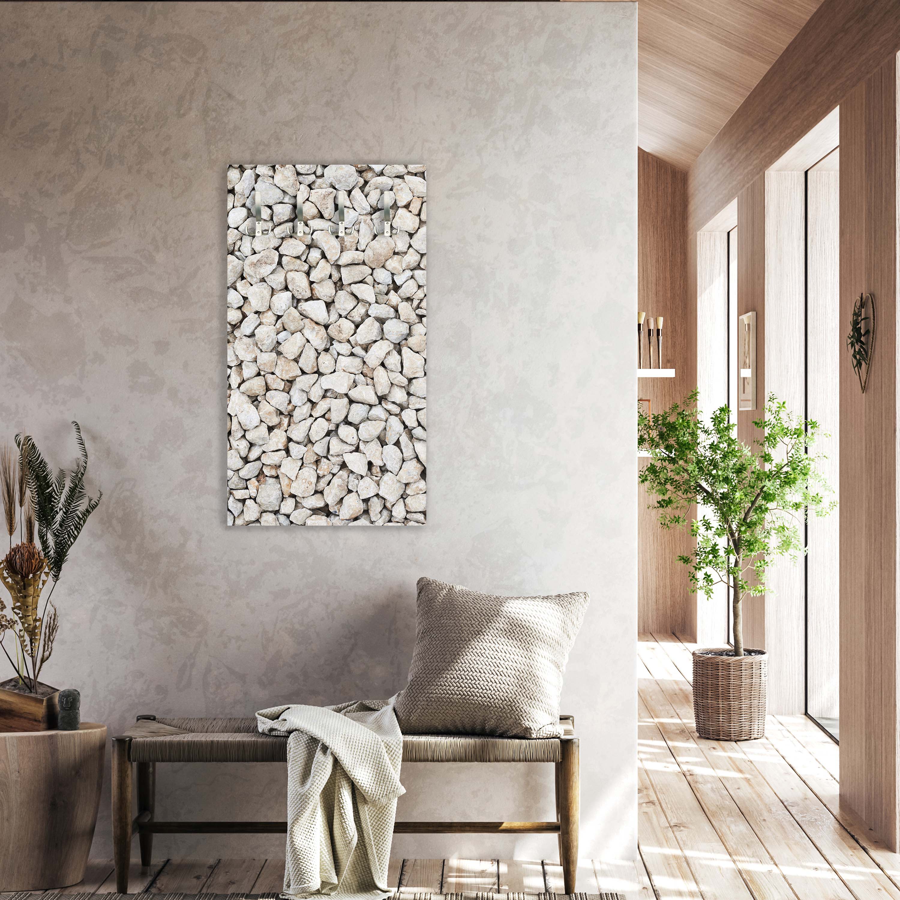 Garderobe Kieselsteinzusammensetzung M0938 entdecken - Bild 6 Garderobe Kieselsteinzusammensetzung M0938 entdecken - Bild 6