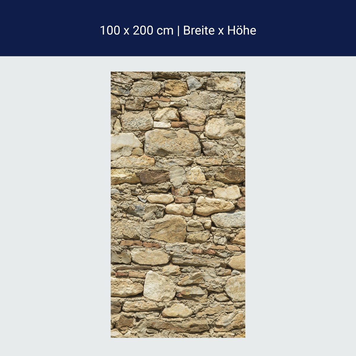 Duschwand Alte Steinmauer M0939 Duschwand Alte Steinmauer M0939