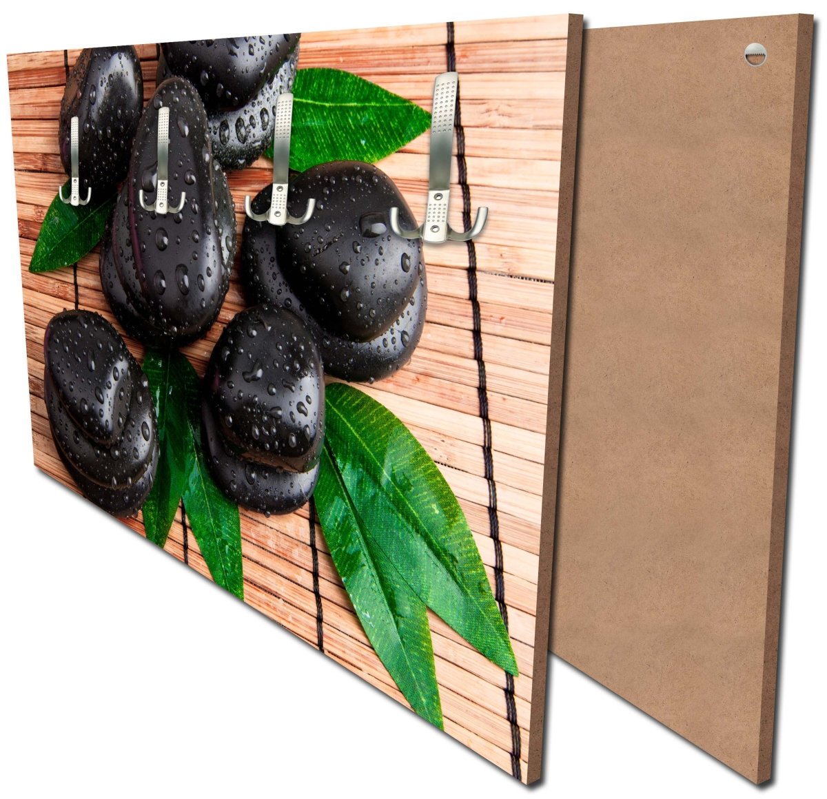 Garderobe Zen Steine und Blätter M0948 Garderobe Zen Steine und Blätter M0948