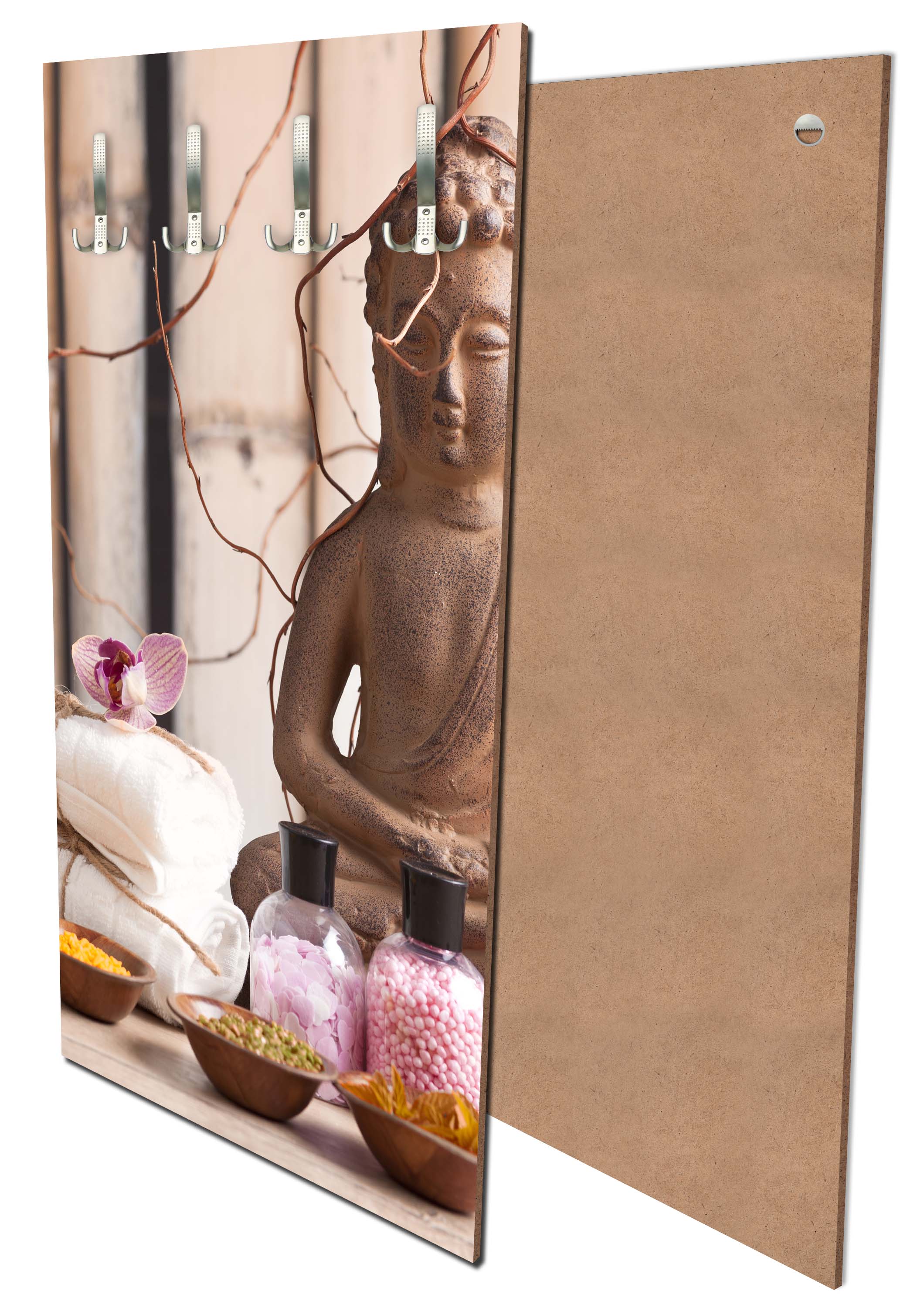 Garderobe Buddha in der Meditation M0960 entdecken - Bild 1
