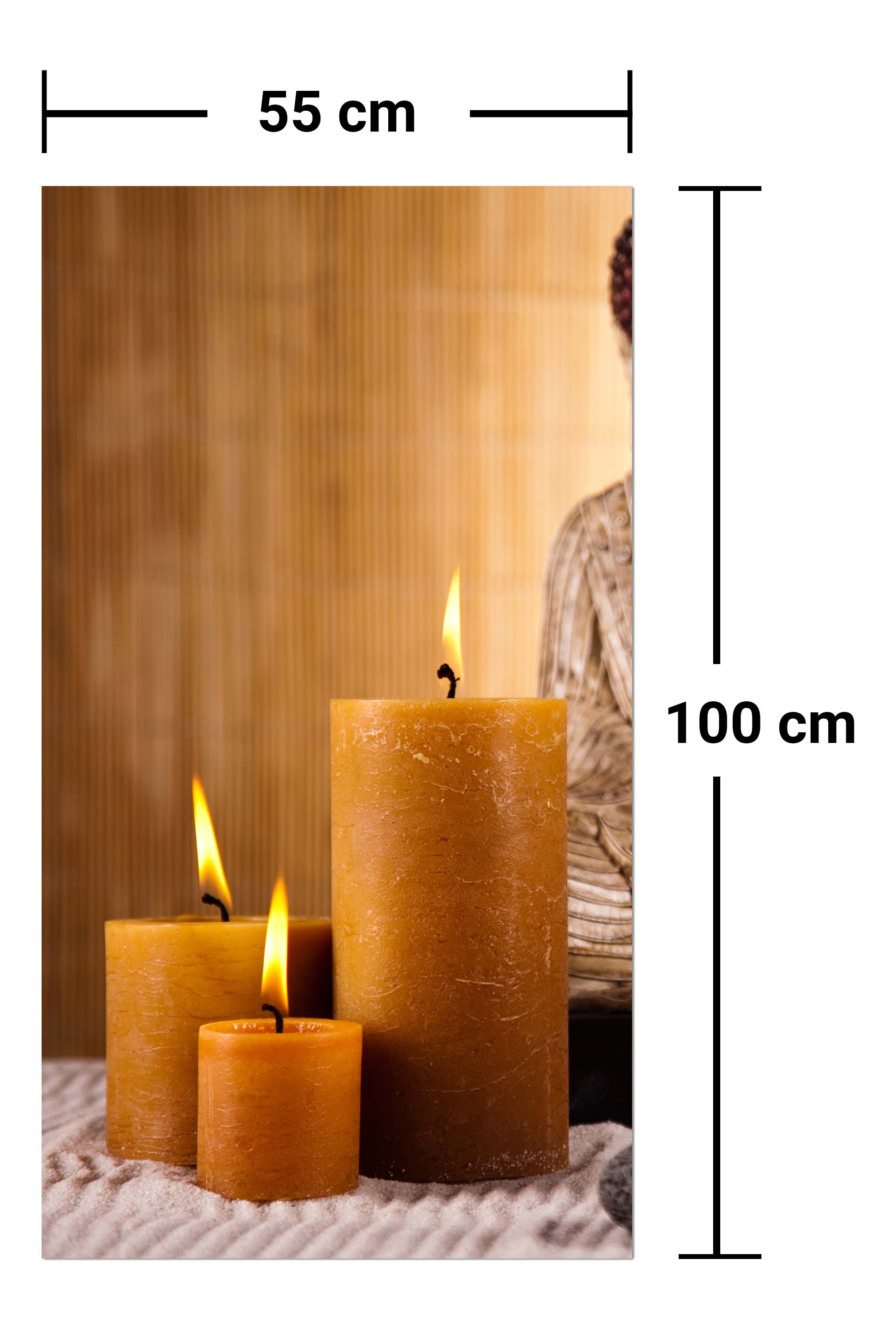 Garderobe Buddha mit Kerze, lebendige Farben M0970 entdecken - Bild 7 Garderobe Buddha mit Kerze, lebendige Farben M0970 entdecken - Bild 7