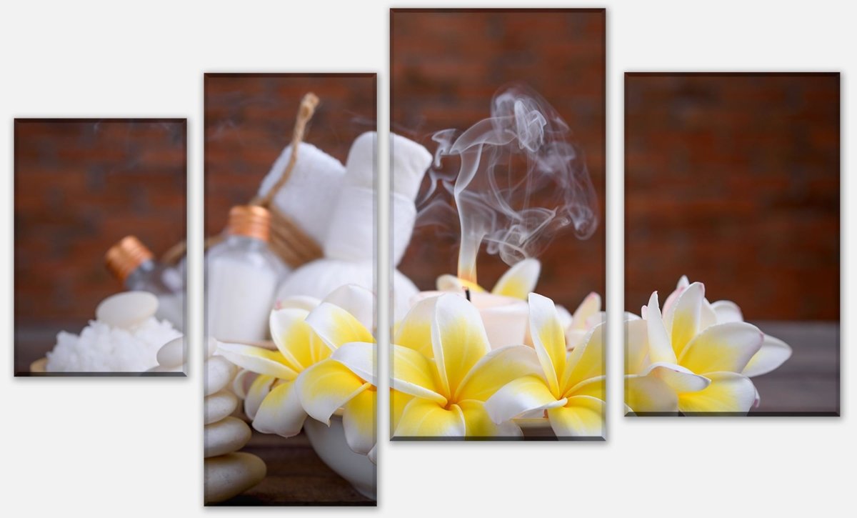 Leinwandbild Mehrteiler Spa Wellness und Behandlung M0978 Leinwandbild Mehrteiler Spa Wellness und Behandlung M0978