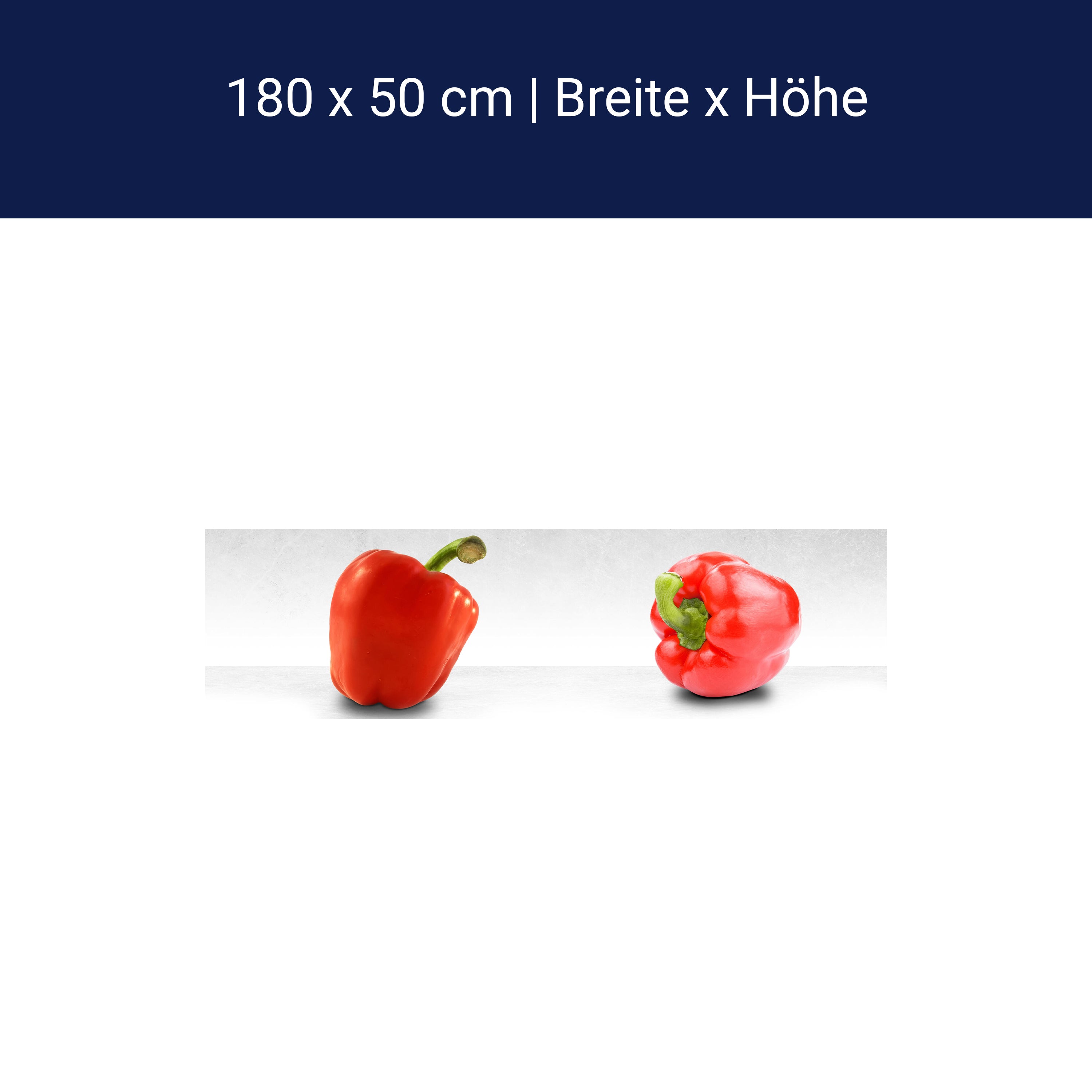 Küchenrückwand Rote Paprikas M0979 Küchenrückwand Rote Paprikas M0979