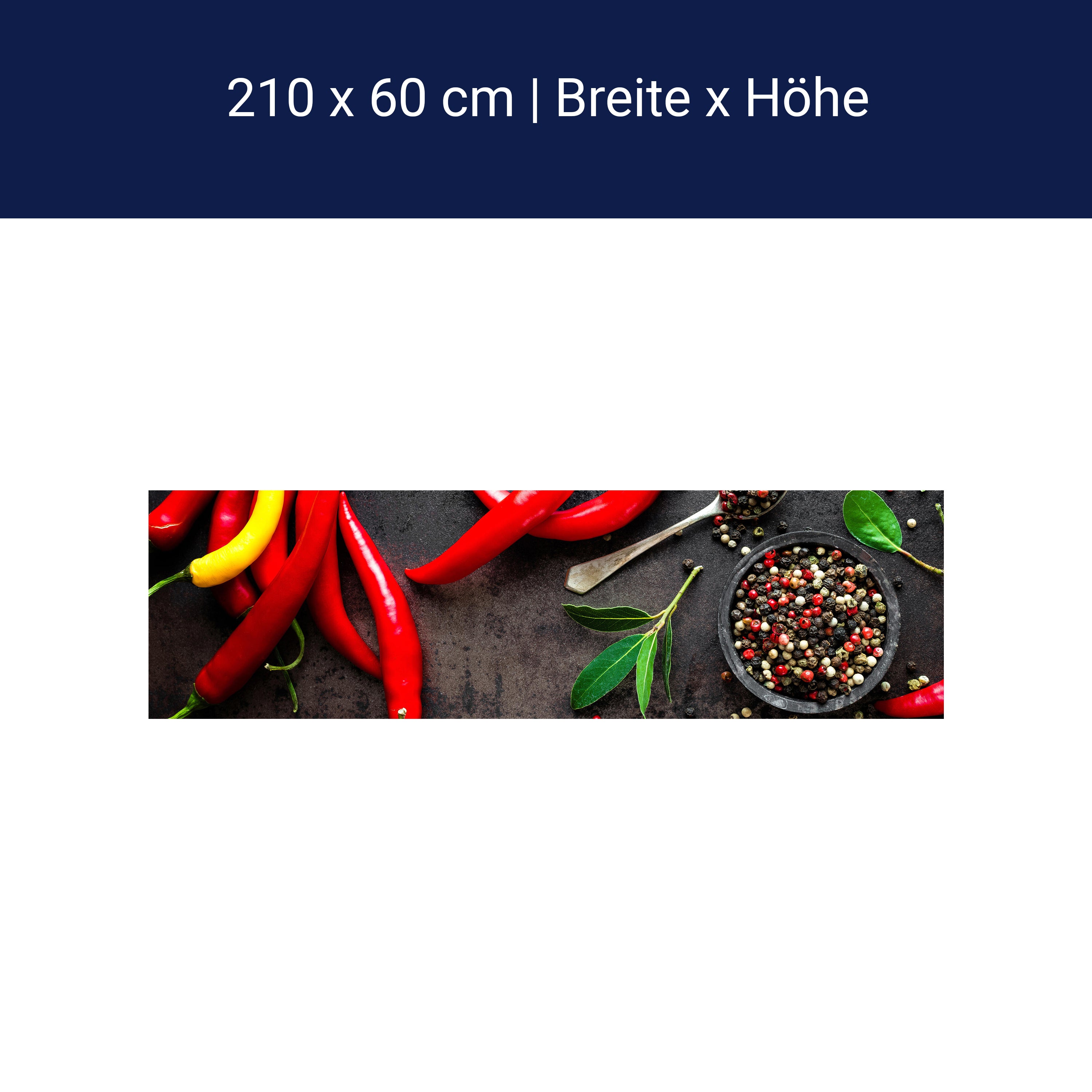 Küchenrückwand Chili-Pfeffer M0983 Küchenrückwand Chili-Pfeffer M0983