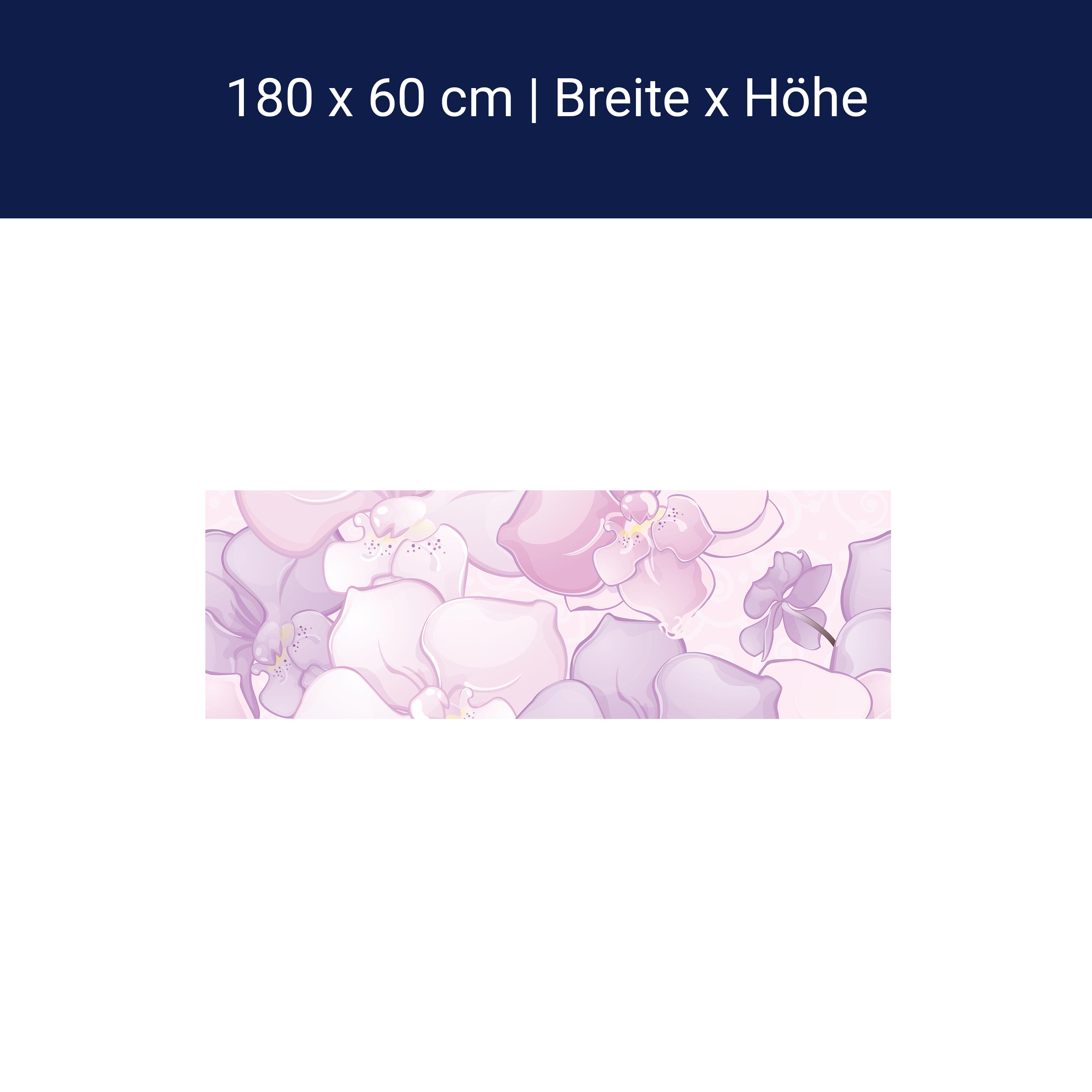 Küchenrückwand Elegantes Blumenmotiv M0998